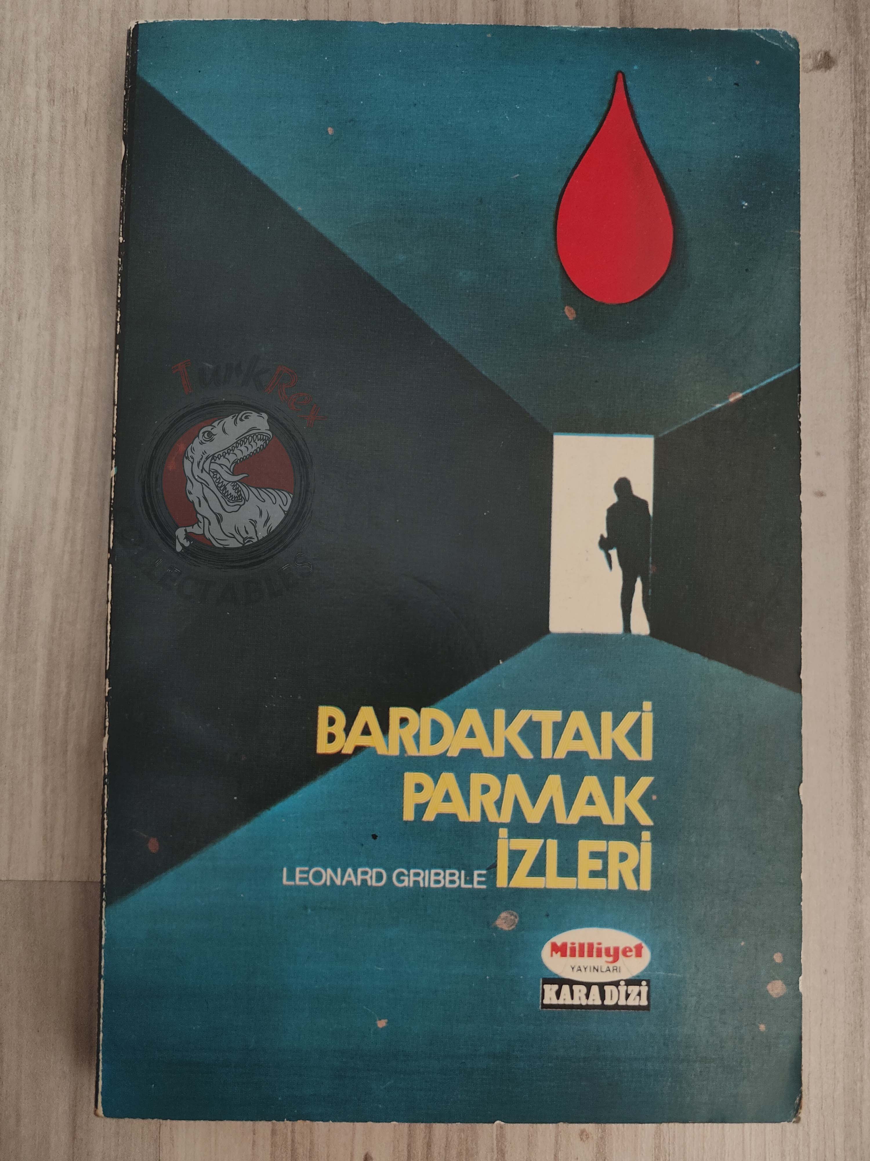 Leonard Gribble – The Glass Alibi 1972 1st Turkish Book Turkey