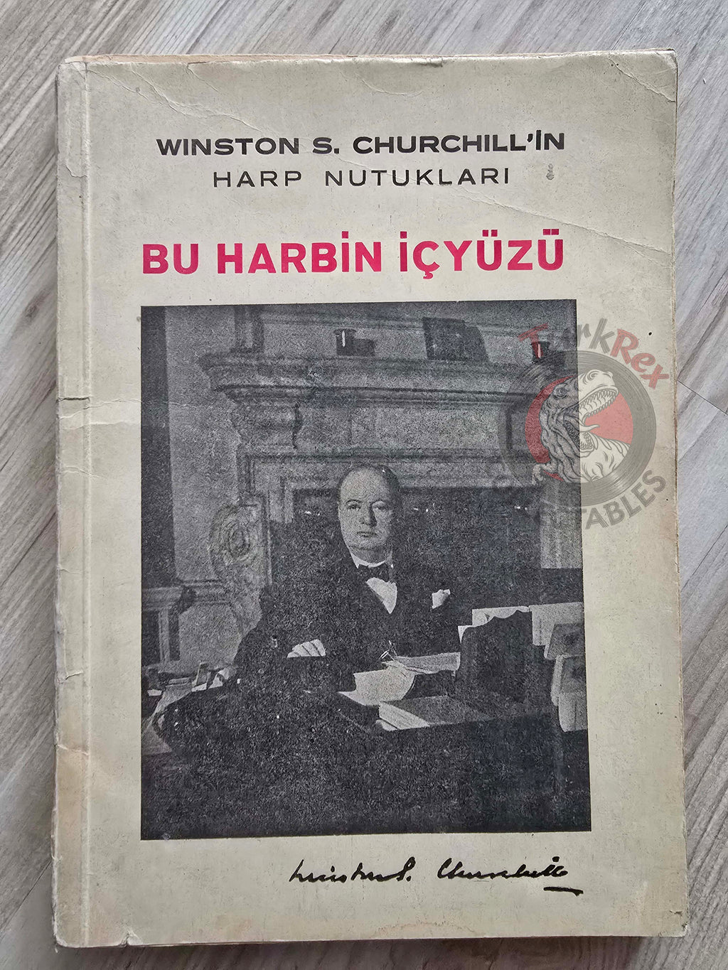 Winston S. Churchill's War Speeches 1942 Turkish Book Turkey WW2 World Two