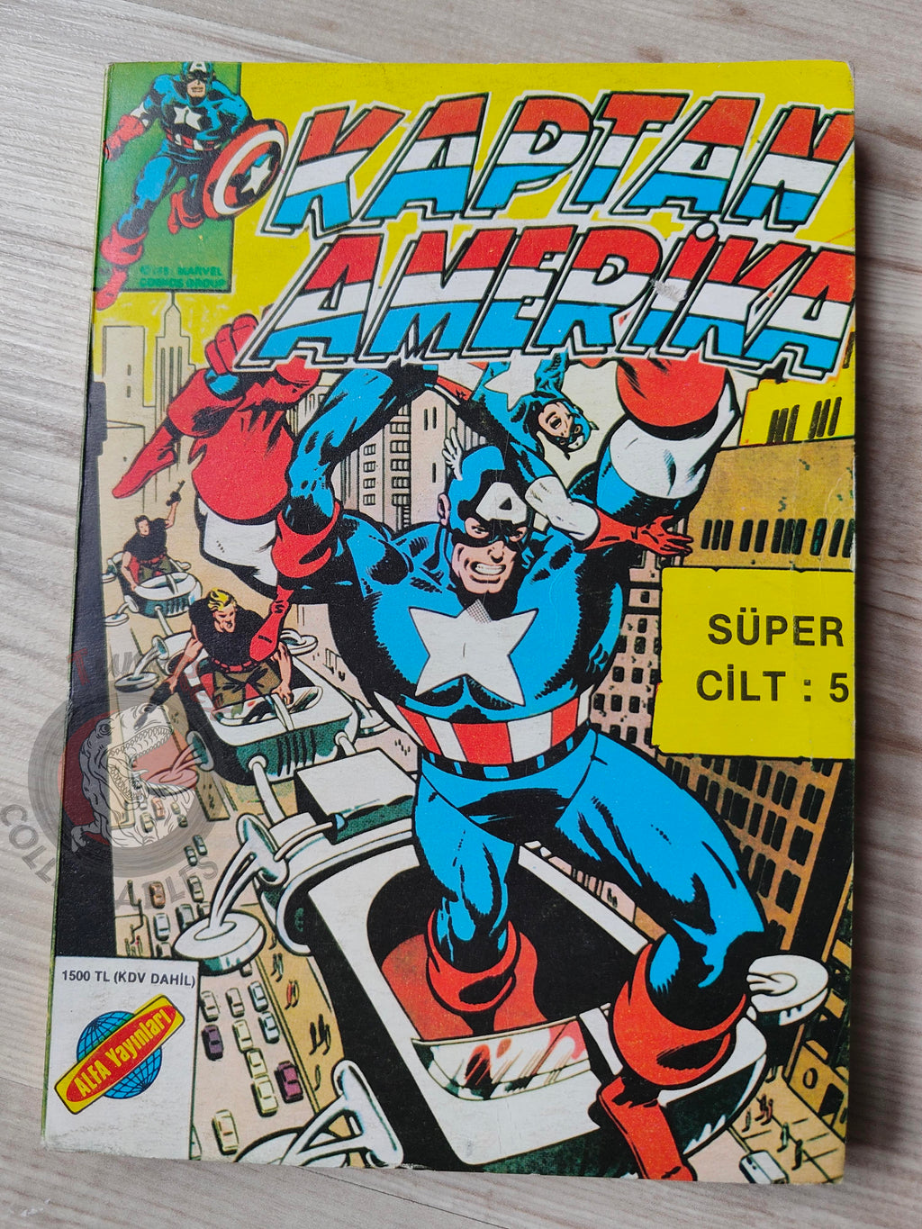 Captain America – Volume 5 1989 Turkish Comic Turkey