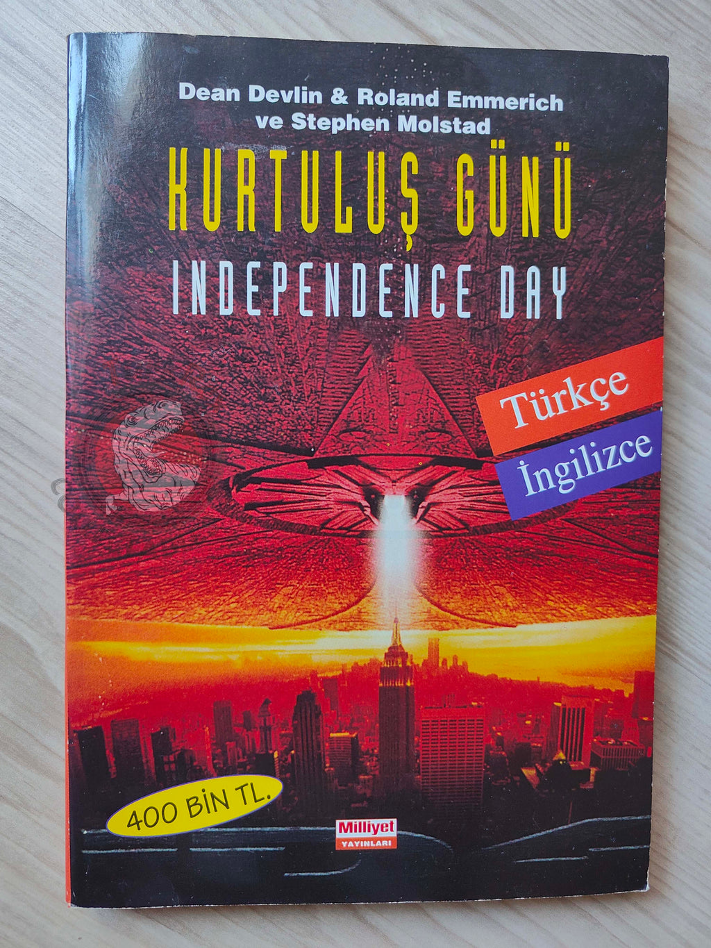 Dean Devlin – Independence Day 1996 1st Turkish Book Turkey