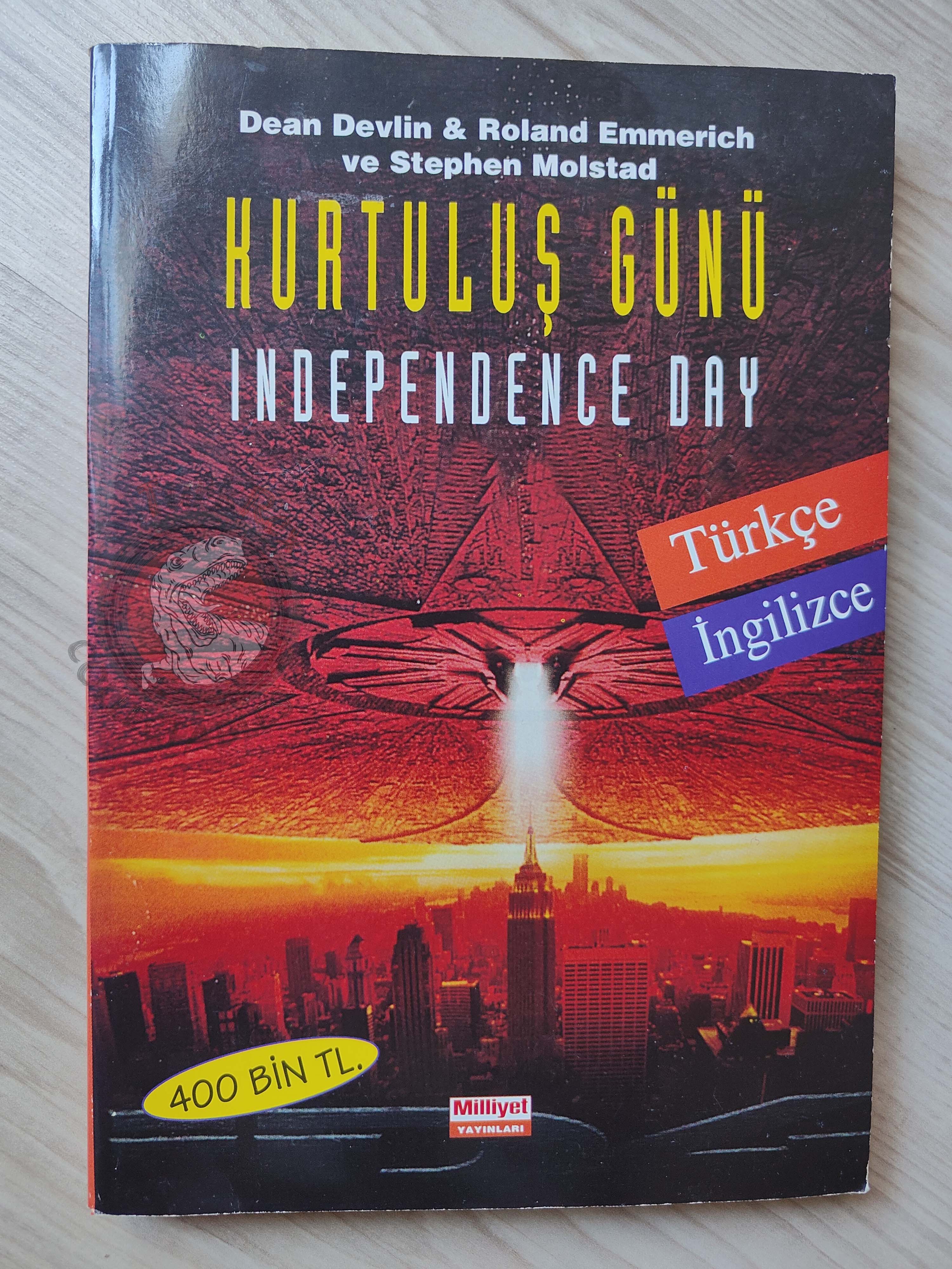 Dean Devlin – Independence Day 1996 1st Turkish Book Turkey