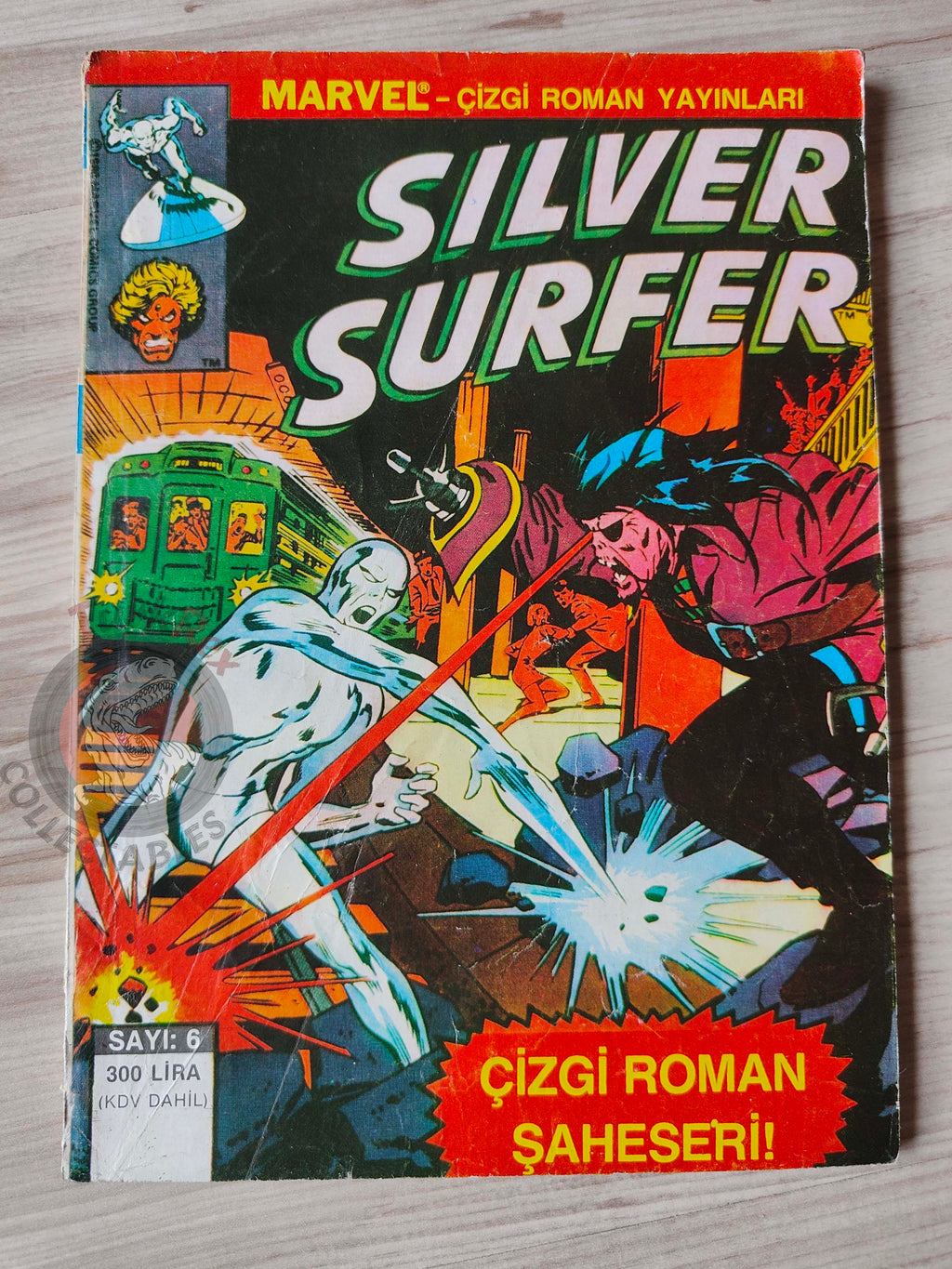 Silver Surfer #6 1987 Turkish Comic Turkey #8 #9 #10 Fantasy Masterpieces #9