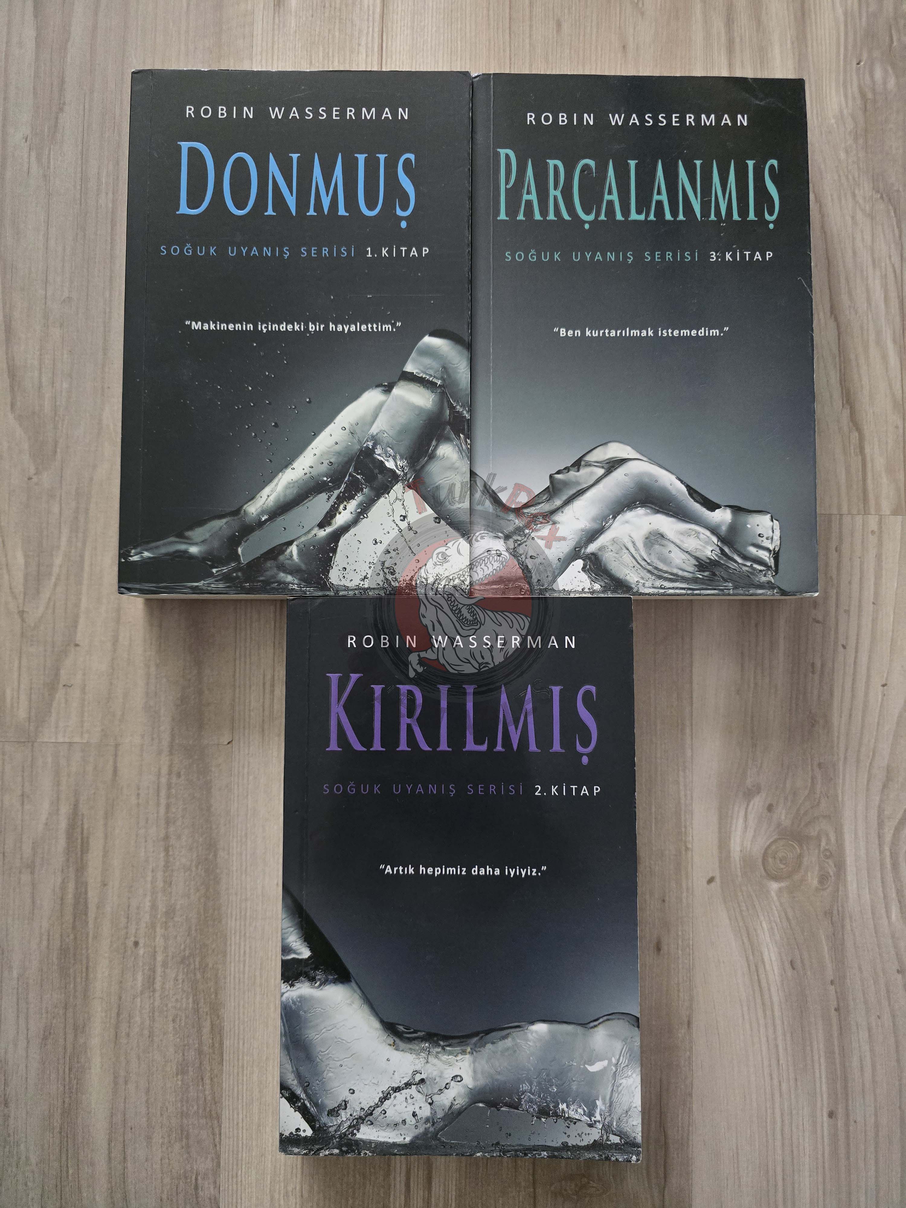 Robin Wasserman – Cold Awakening Trilogy 2017 1st Turkish Book Turkey
