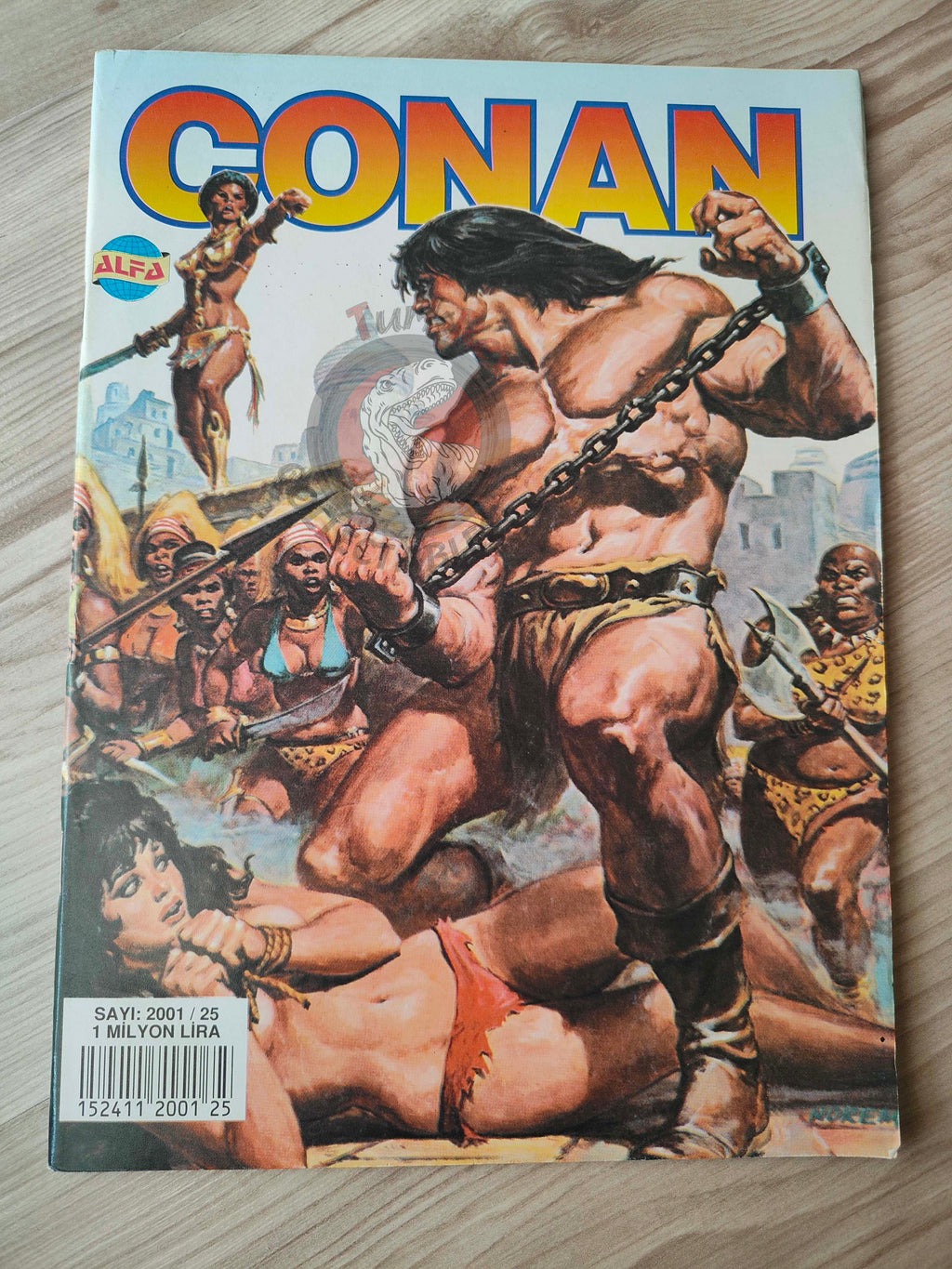 Conan #25 The Savage Sword of Conan #42 Turkish Comic Turkey