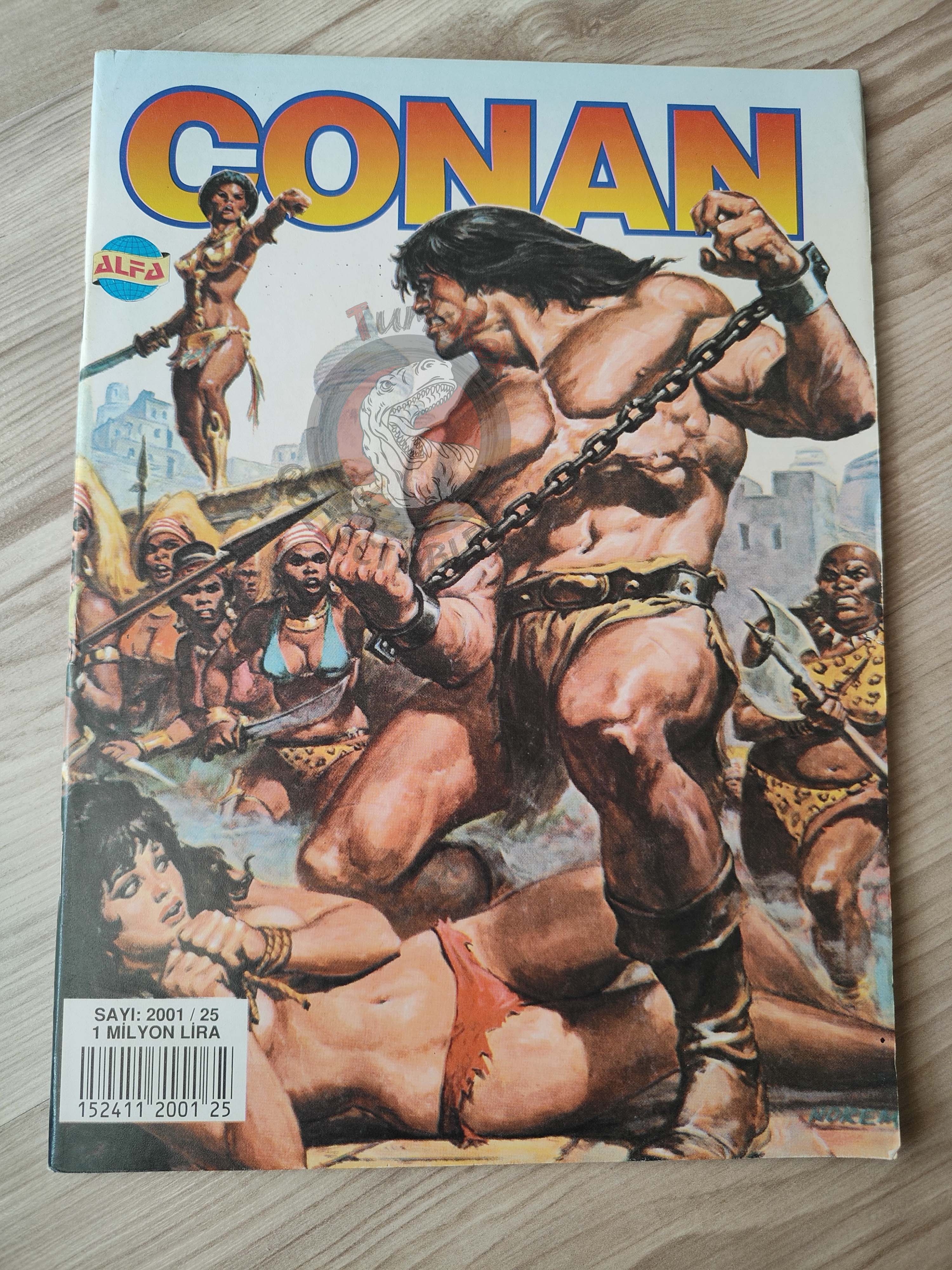 Conan #25 The Savage Sword of Conan #42 Turkish Comic Turkey