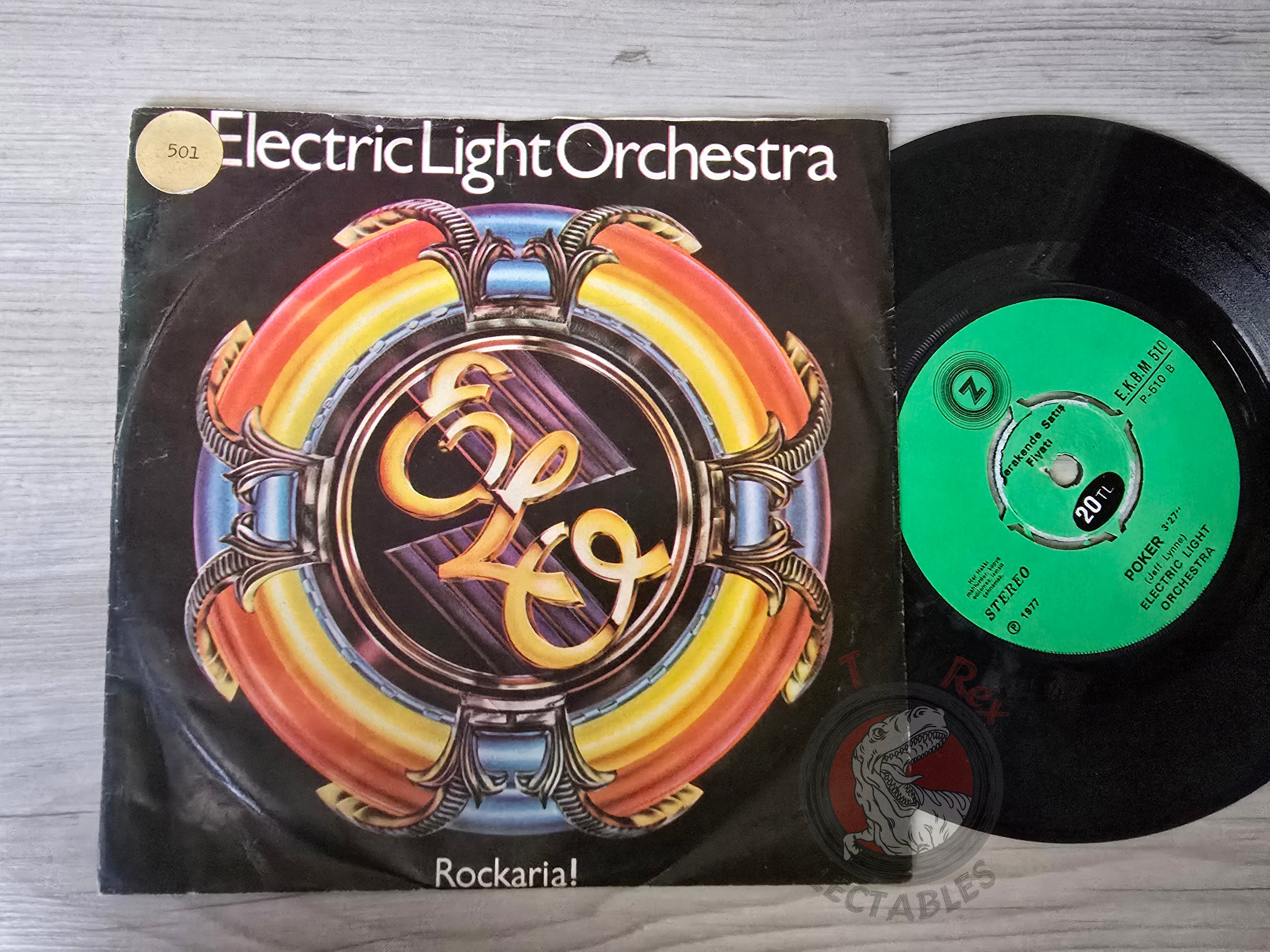 Electric Light Orchestra – Rockaria! 7" Turkish Pressing Vinyl Turkey Edition