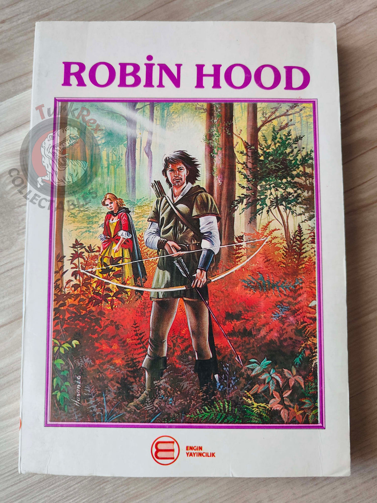 Robin Hood – R. N. Green 1992 Turkish Book Turkey Illustrated