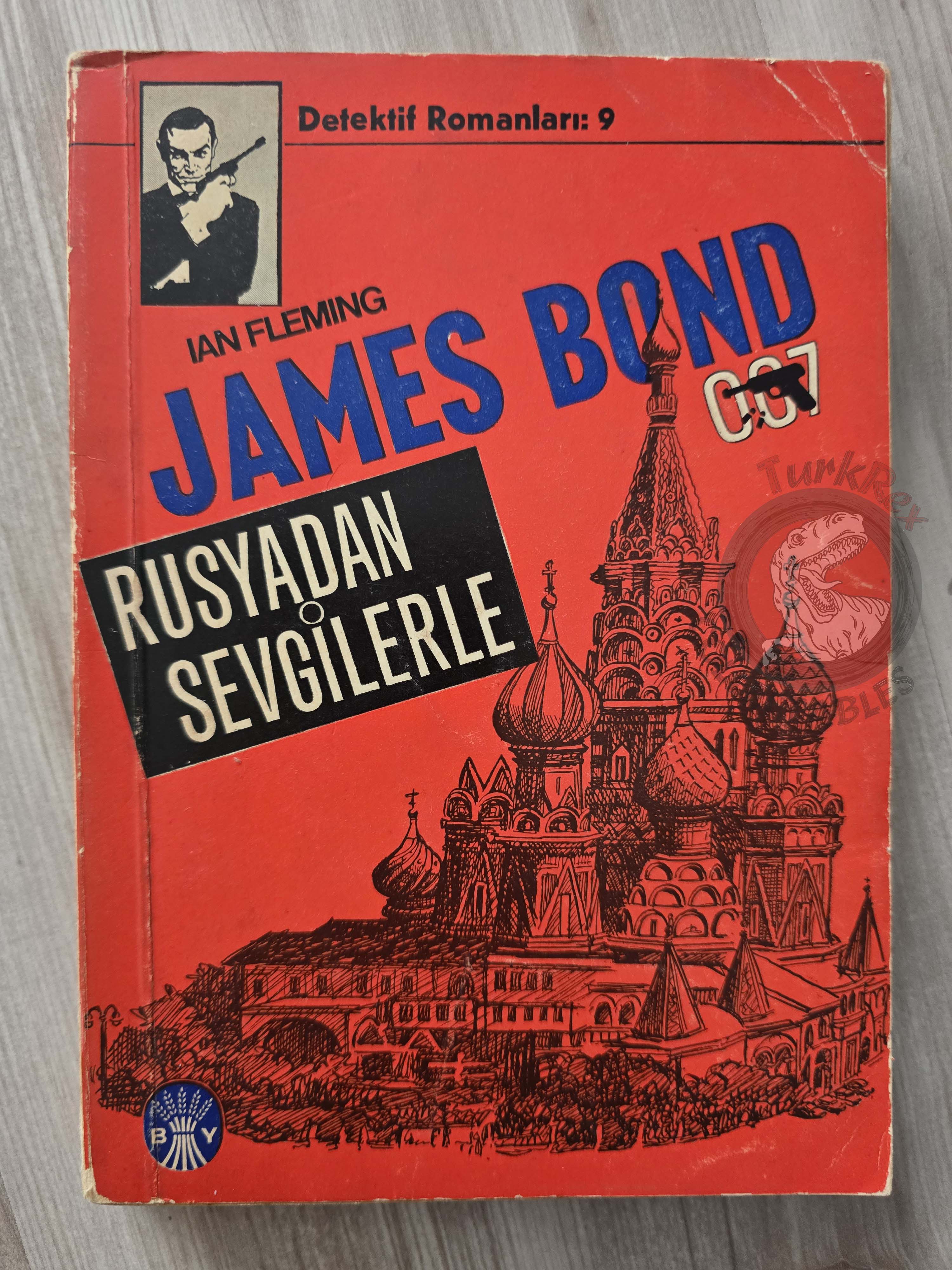 James Bond - From Russia With Love 1965 1st Turkish Book Turkey Ian Fleming