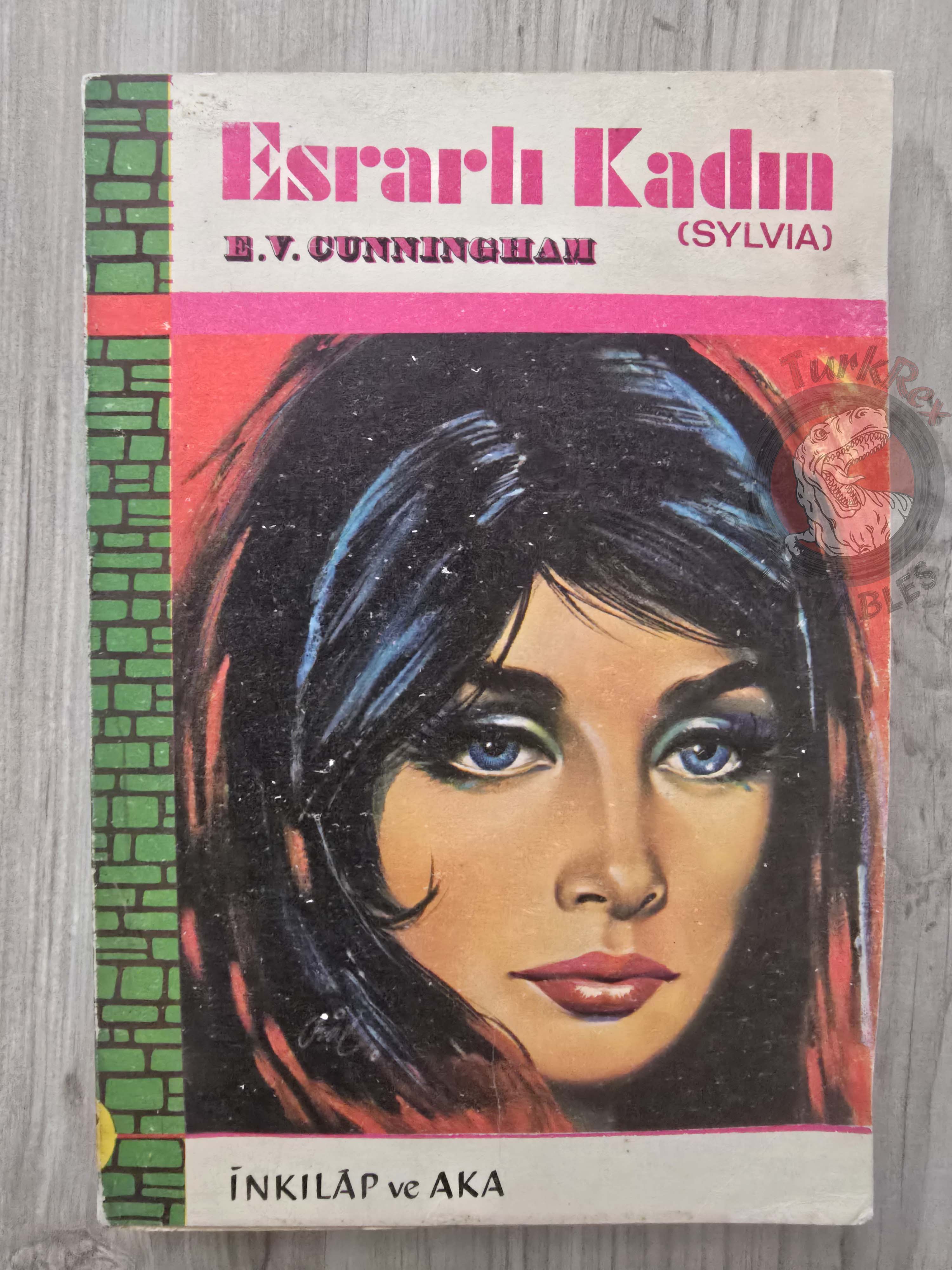E. V. Cunningham – Sylvia  1970 1st Turkish Book Turkey