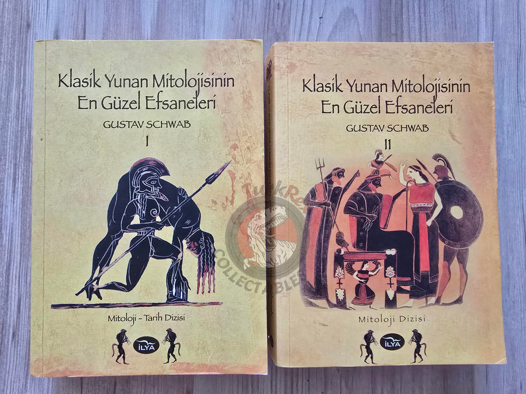 Gustav Schwab – Gods and Heroes: Myths and Epics of Ancient Greece 2015 Turkish Book Turkey