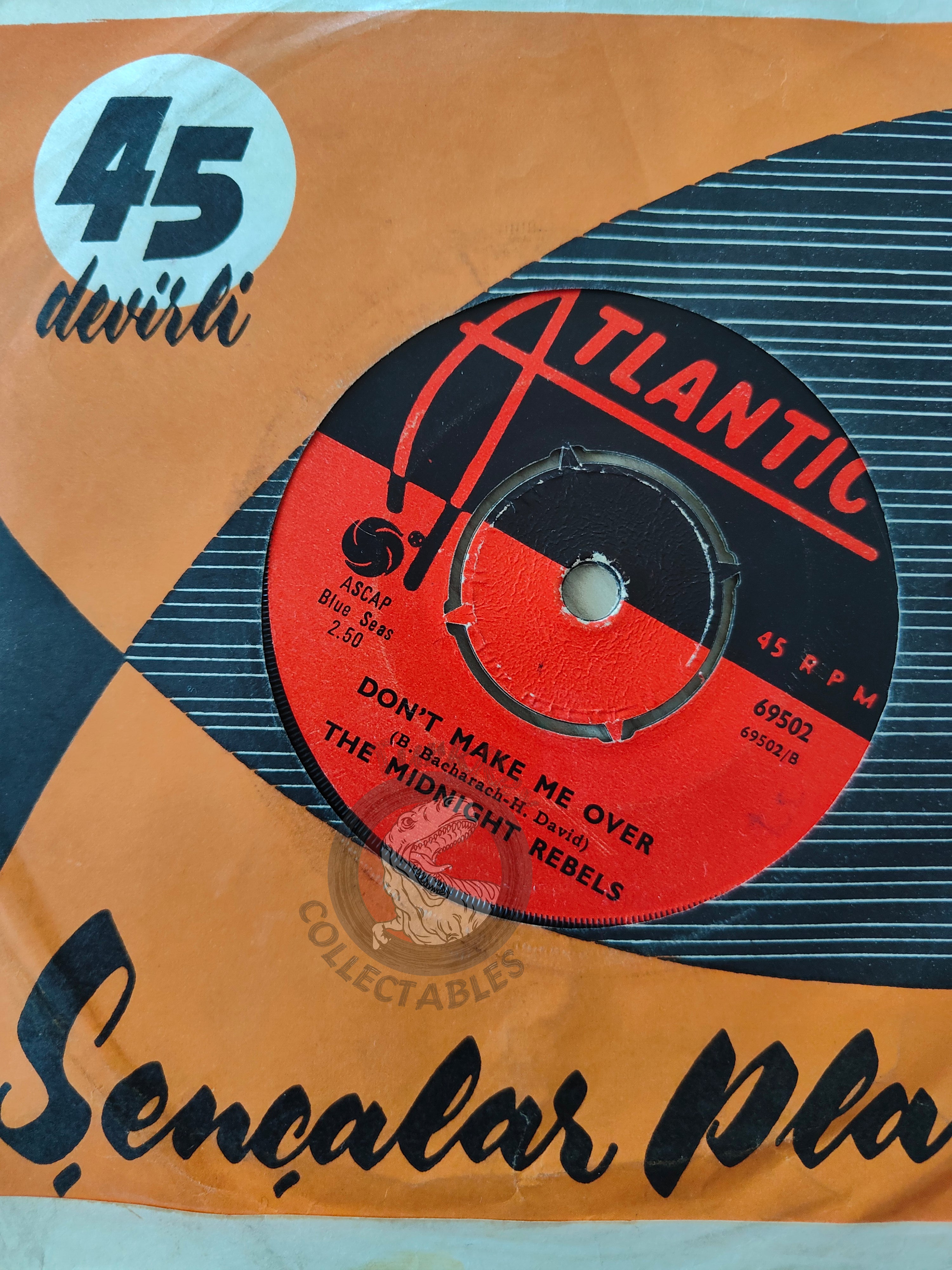 The Midnight Rebels – Broadway Walk 7" Turkish Pressing Vinyl Turkey Edition