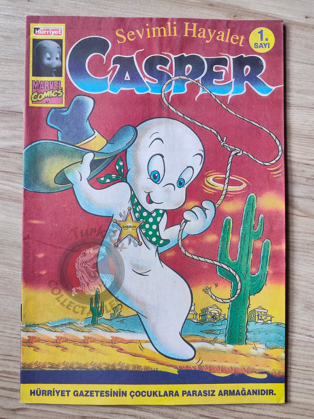 Casper the Friendly Ghost – Issue #1 1996 Turkish Comic Turkey