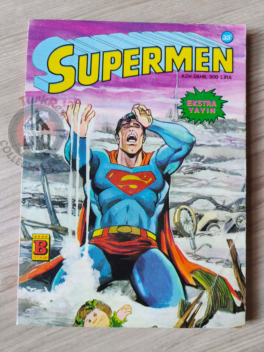 Superman #33 1984 Turkish Comic Turkey Action Comics #319 #320 #321 #322 #398