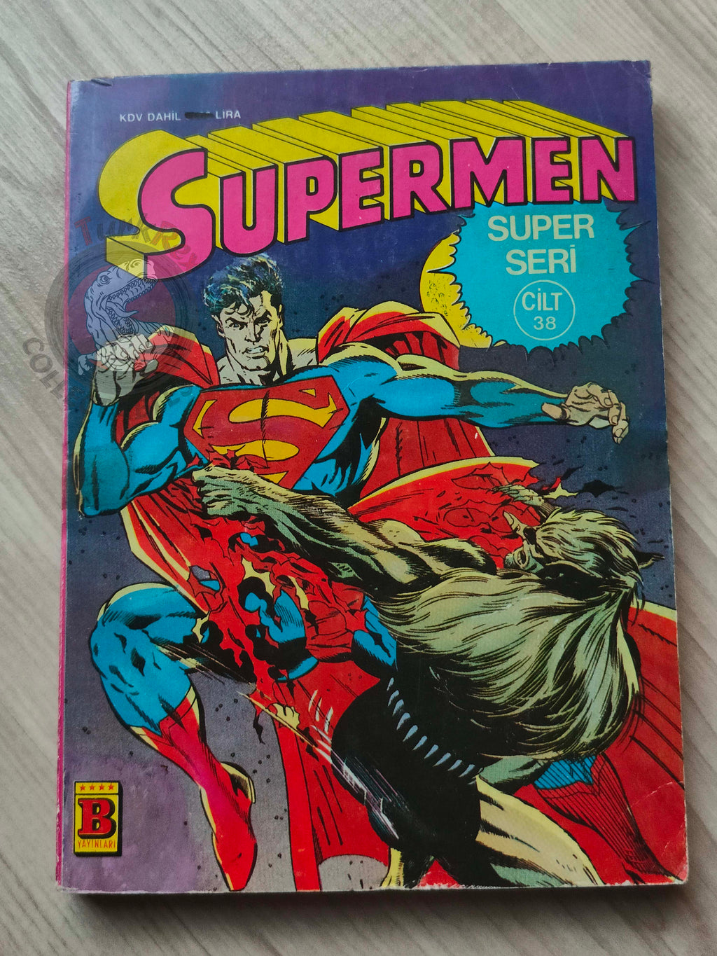 Superman Vol #38 1992 Turkish Comic Turkey #26 #28 Action Comics #683 Batman