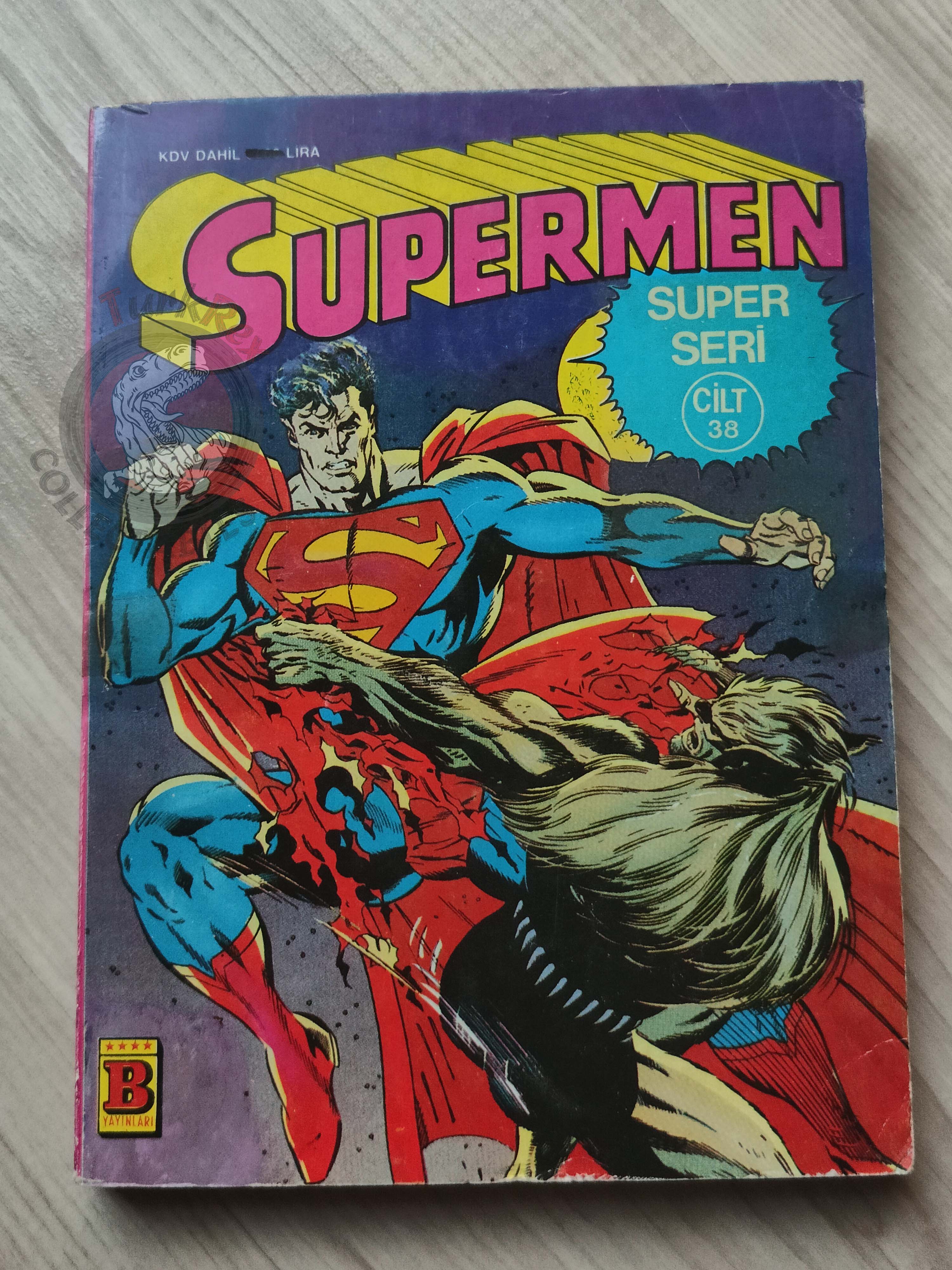 Superman Vol #38 1992 Turkish Comic Turkey #26 #28 Action Comics #683 Batman