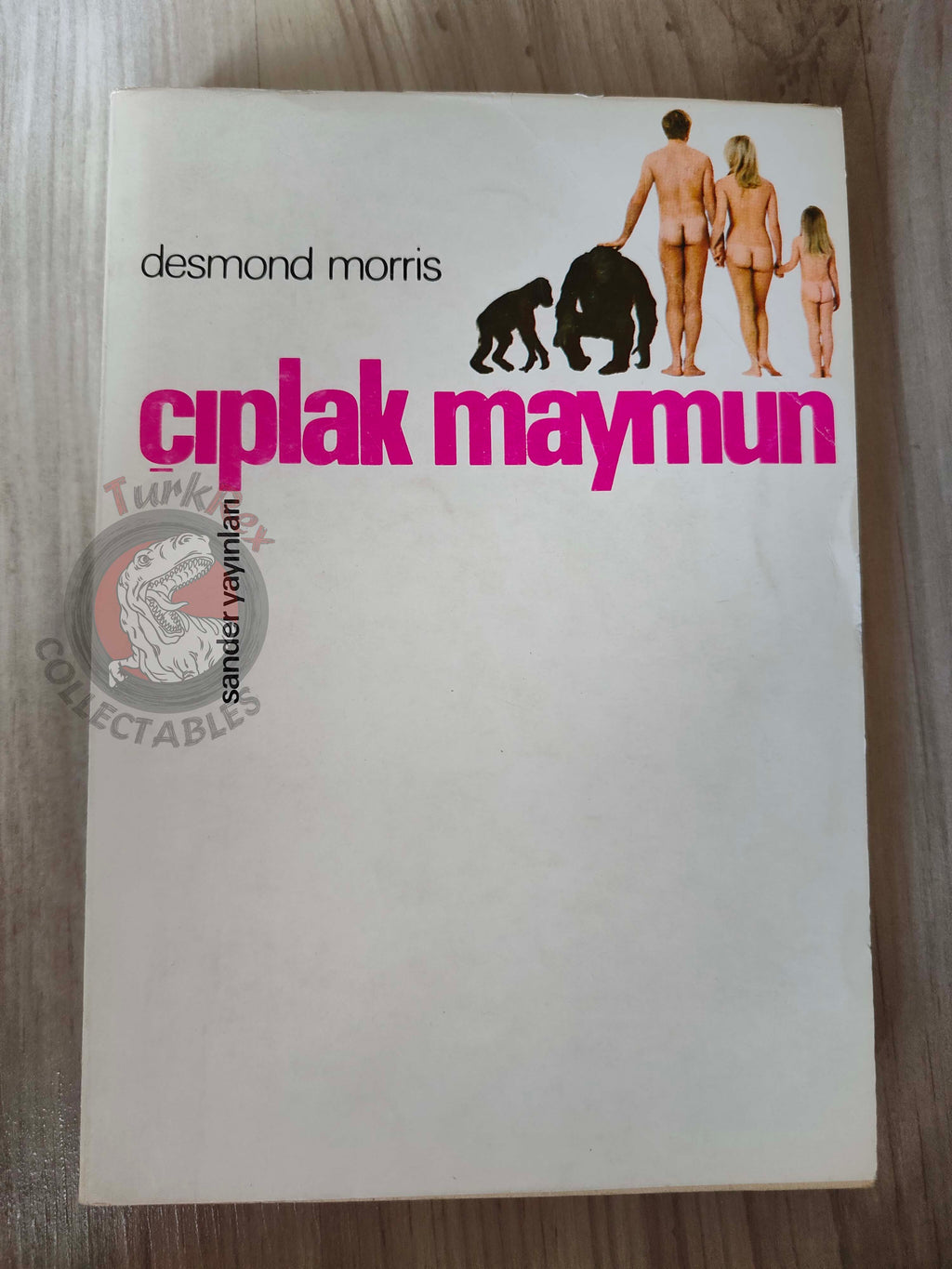 Desmond Morris – The Naked Ape 1977 Turkish Book Turkey