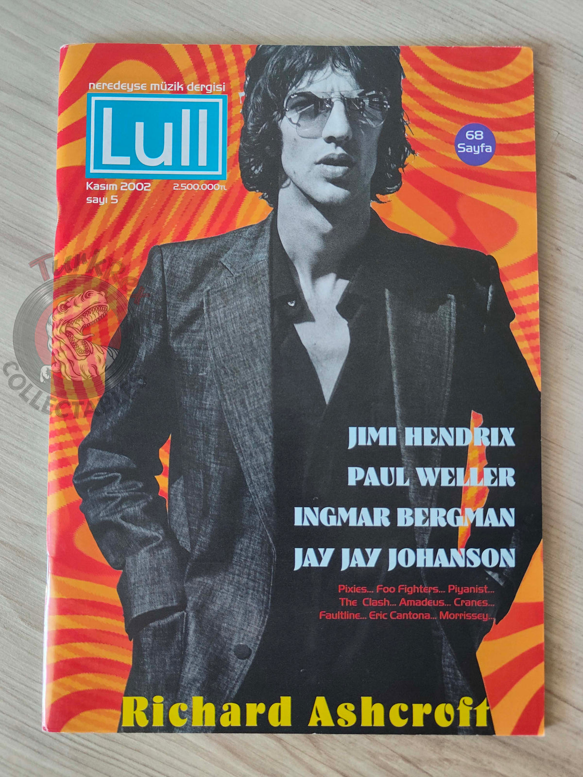 Lull 2002 Richard Ashcroft Turkish Mag Turkey The Verve Jimi Hendrix Clash Foo Fighters