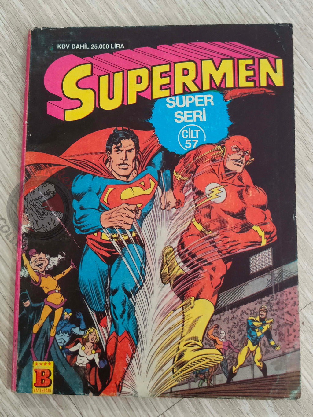 Superman Vol #57 1994 Turkish Comic Turkey Flash The Adventures of #463 Aquaman
