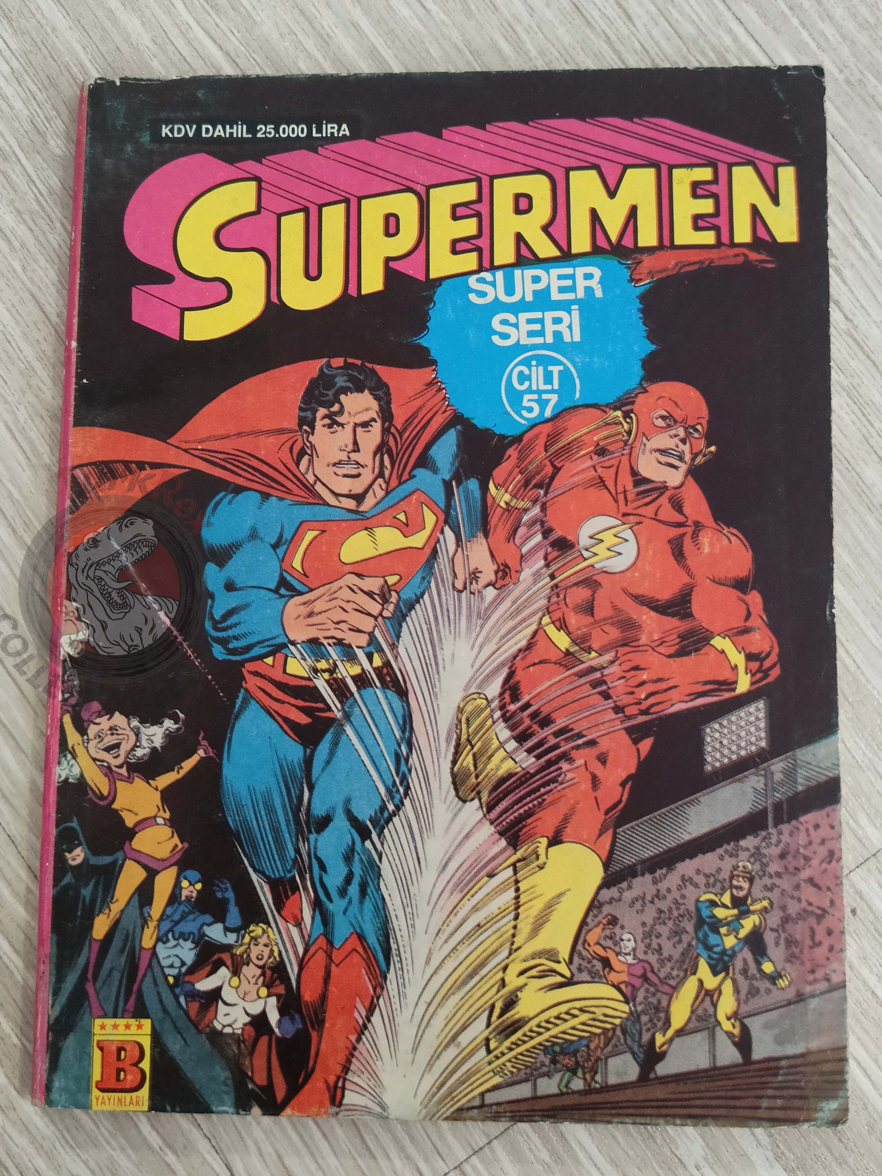 Superman Vol #57 1994 Turkish Comic Turkey Flash The Adventures of #463 Aquaman