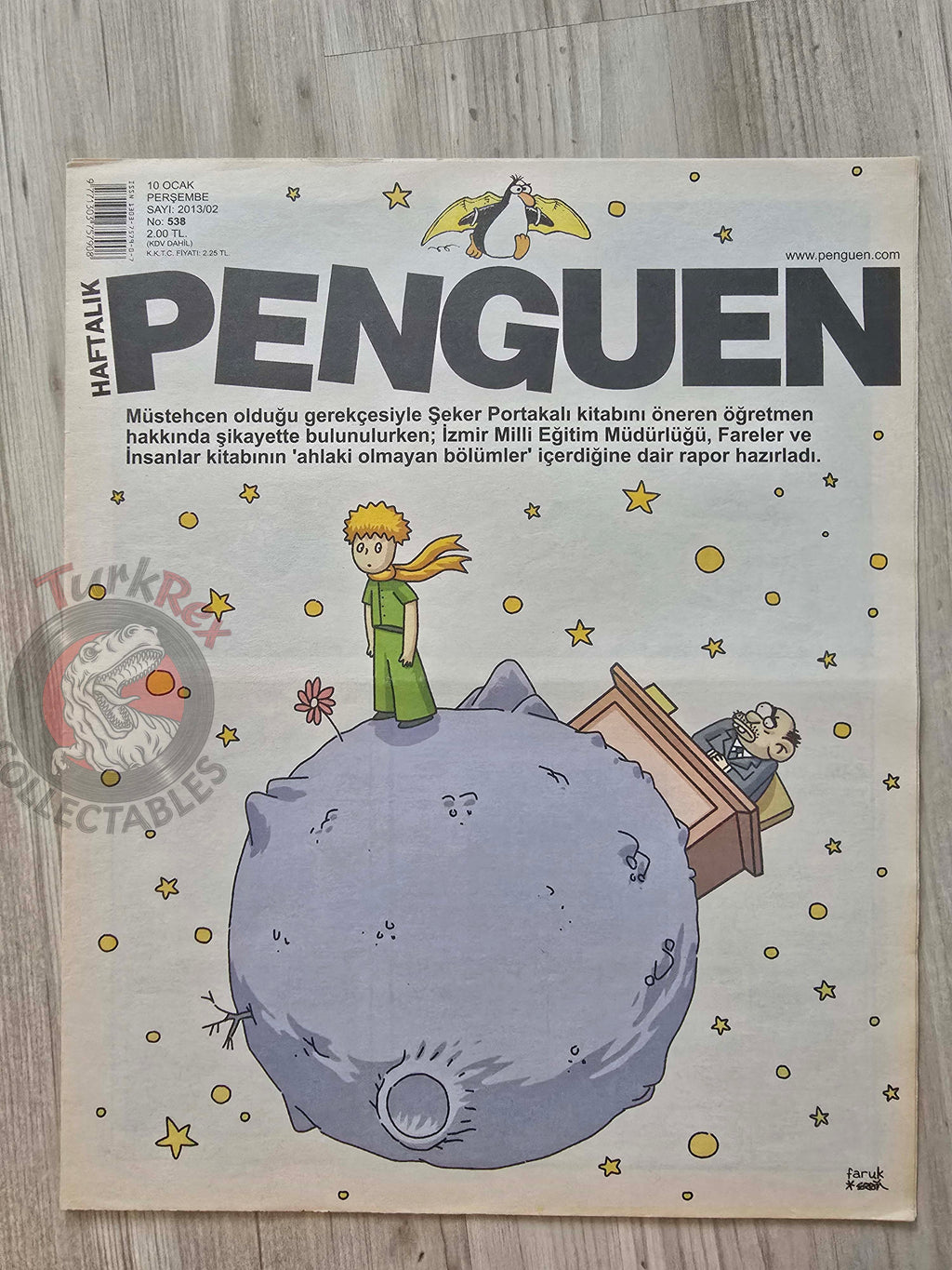 Penguen Humor Magazine 2013  The Little Prince Turkish Turkey Antoine de Saint-Exupéry Le petit