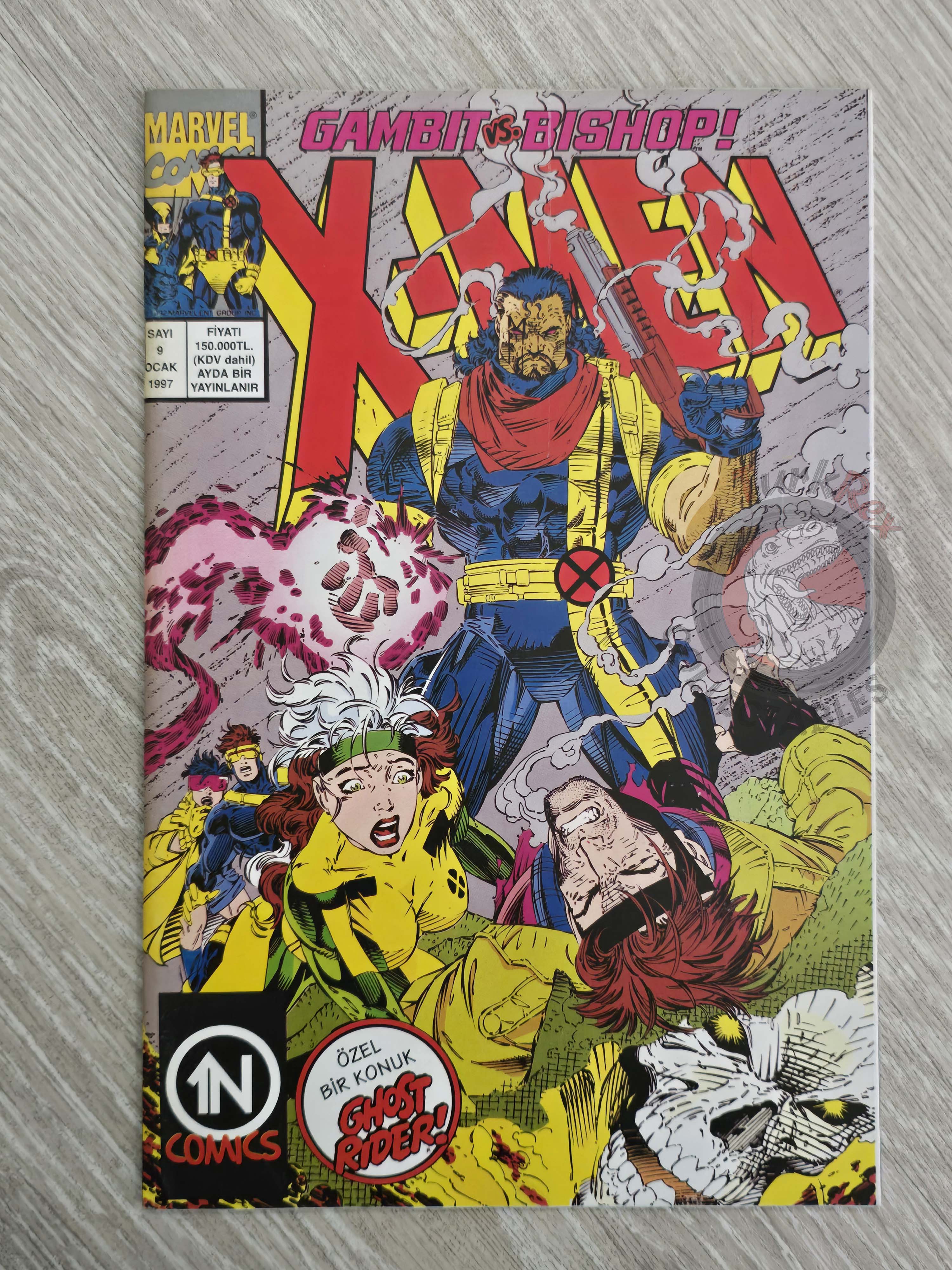 X-Men #9 1997 Turkish Comic Turkey X-Men #8 Ghost Rider #26