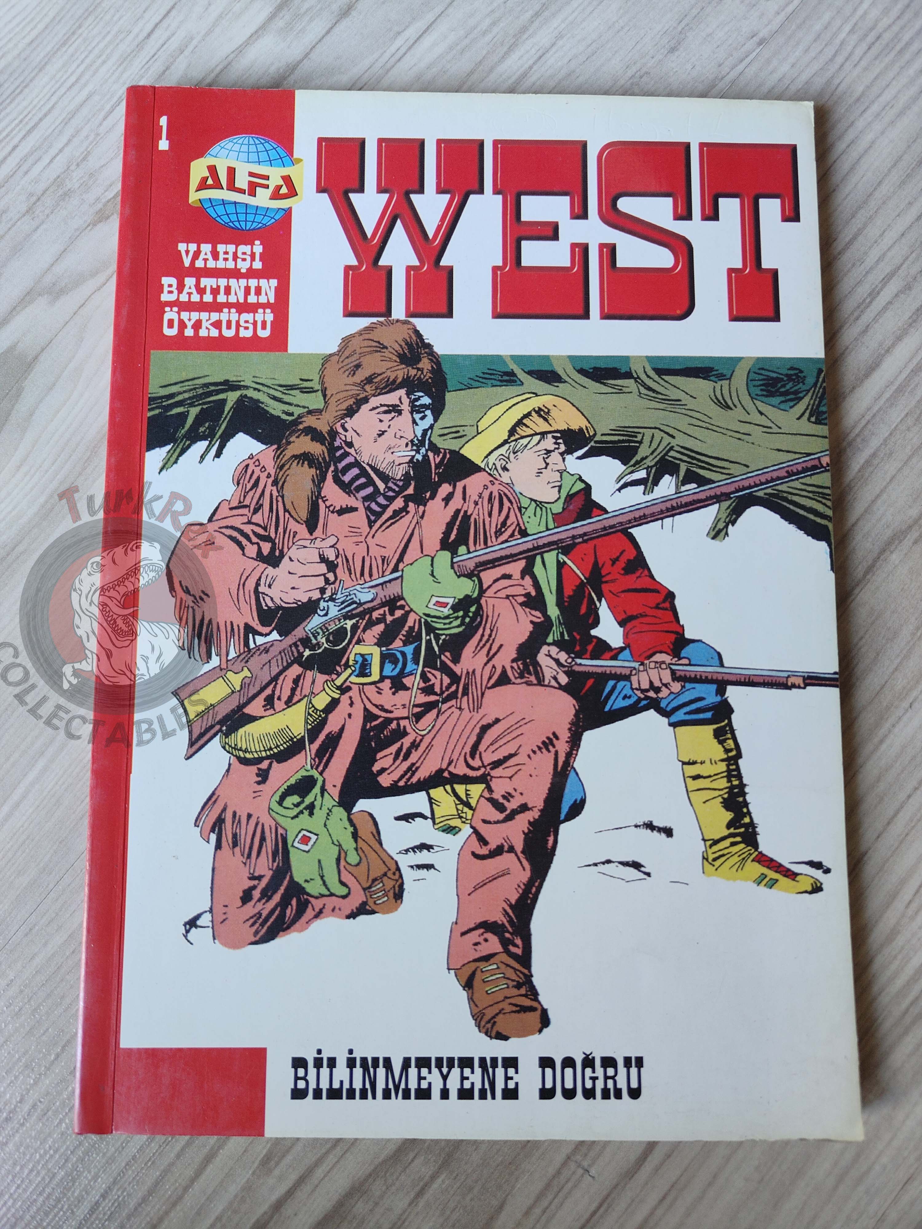 Storia del West #1 Verso l’ignoto Turkish Comic Turkey
