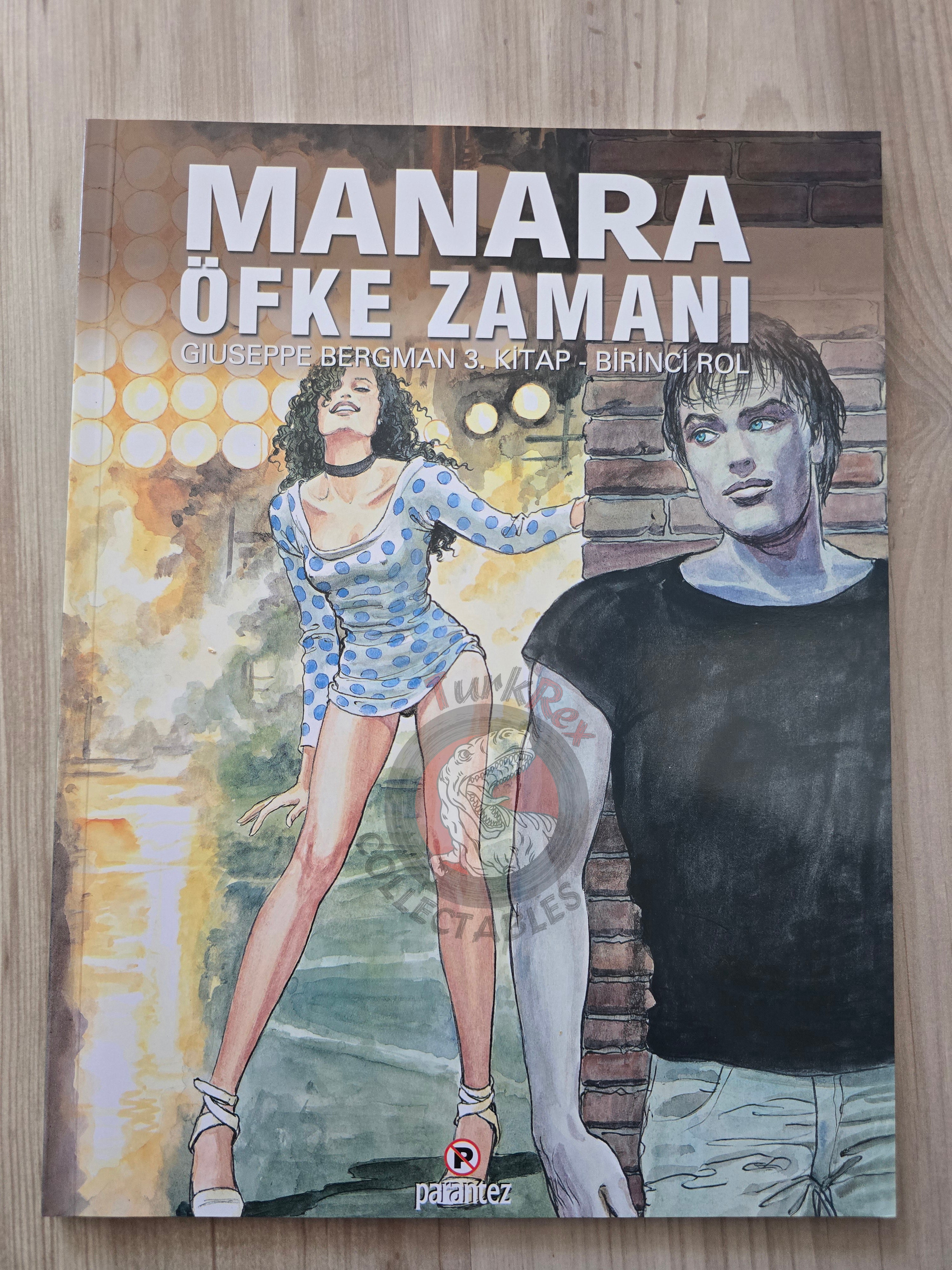 Manara Giuseppe Bergman #3 2006 Turkish Comic Turkey Premier rôle