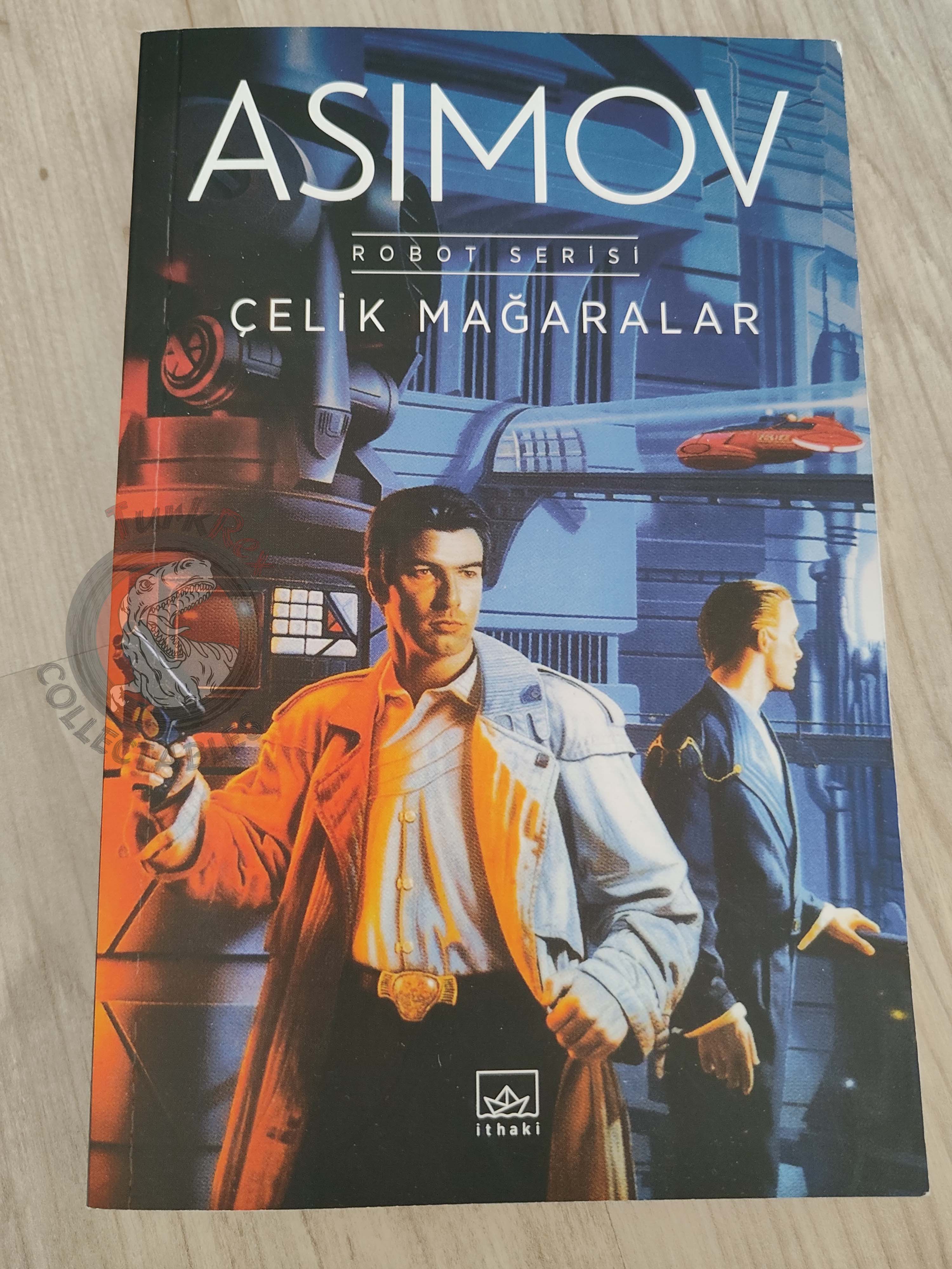 Isaac Asimov – Robot Series - The Caves of Steel Turkish Book Turkey