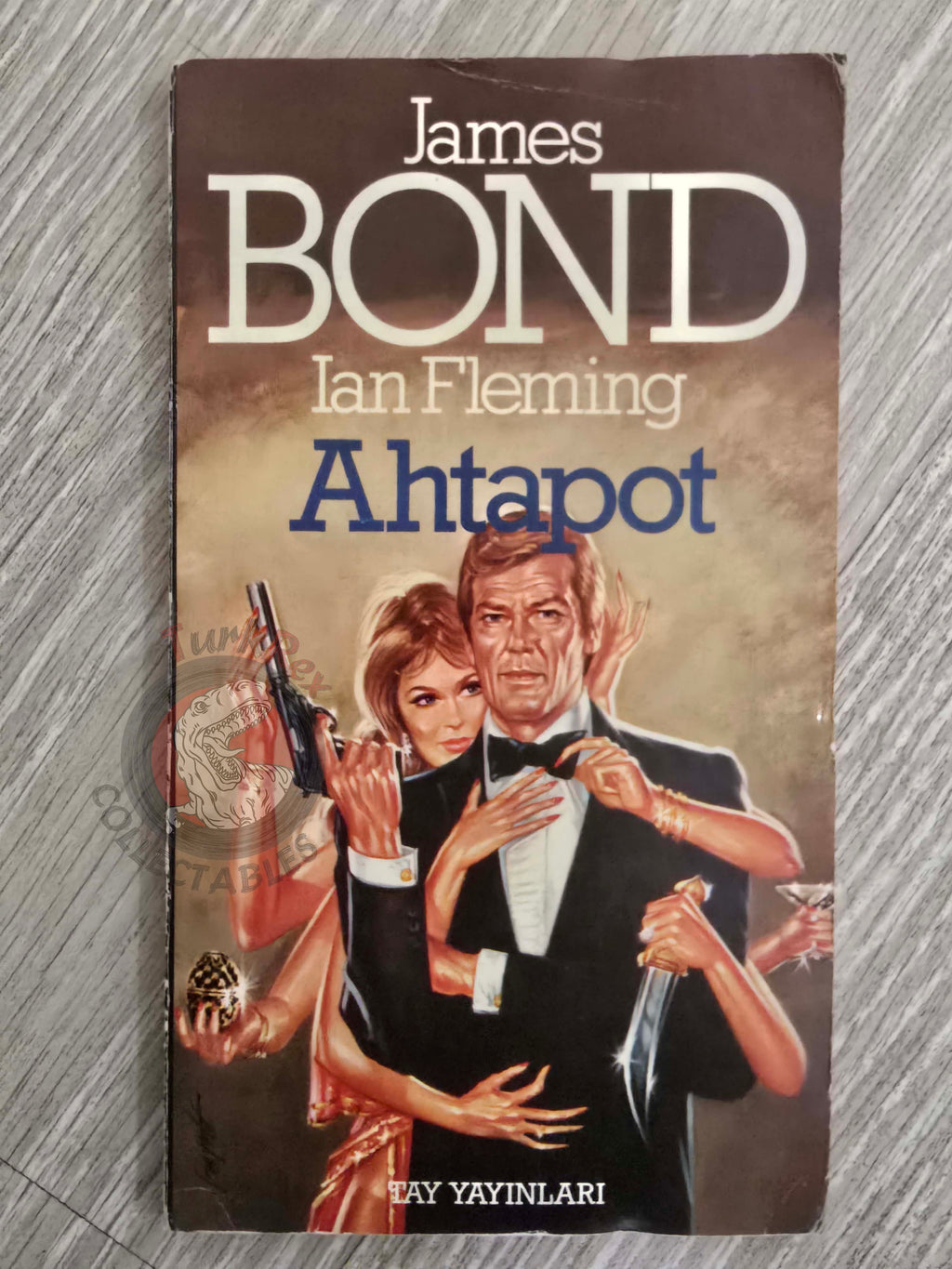 James Bond - Octopussy 1984 1st Turkish Book Turkey Ian Fleming