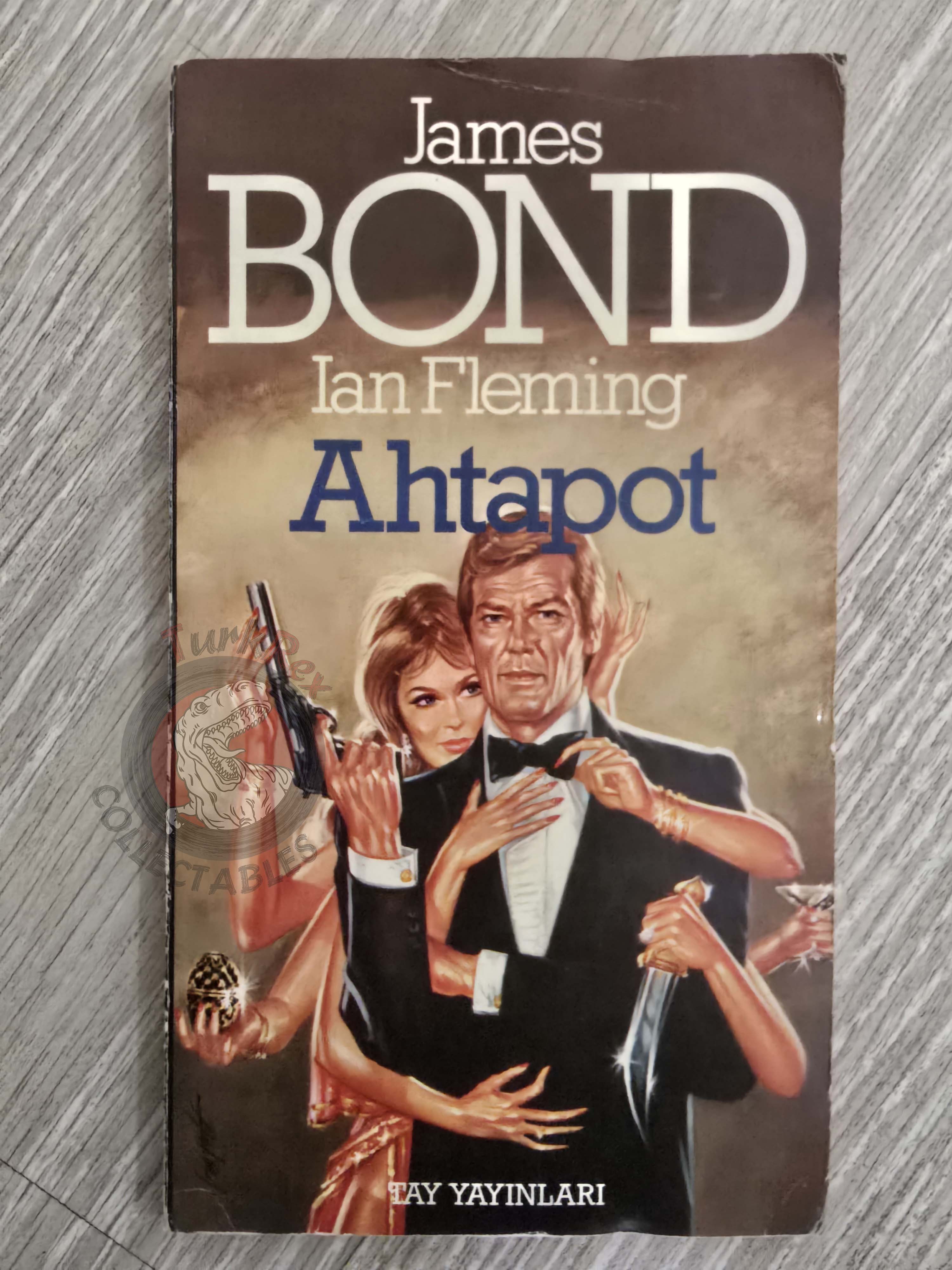 James Bond - Octopussy 1984 1st Turkish Book Turkey Ian Fleming