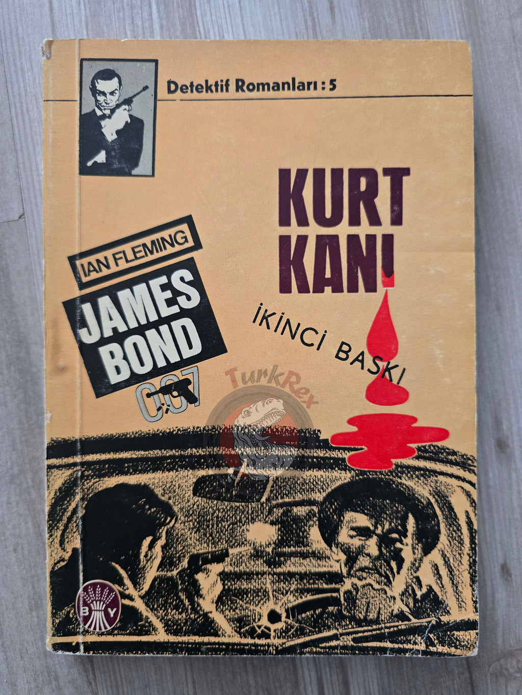 James Bond - On Her Majesty’s Secret Service 1965 Turkish Book Turkey Ian Fleming