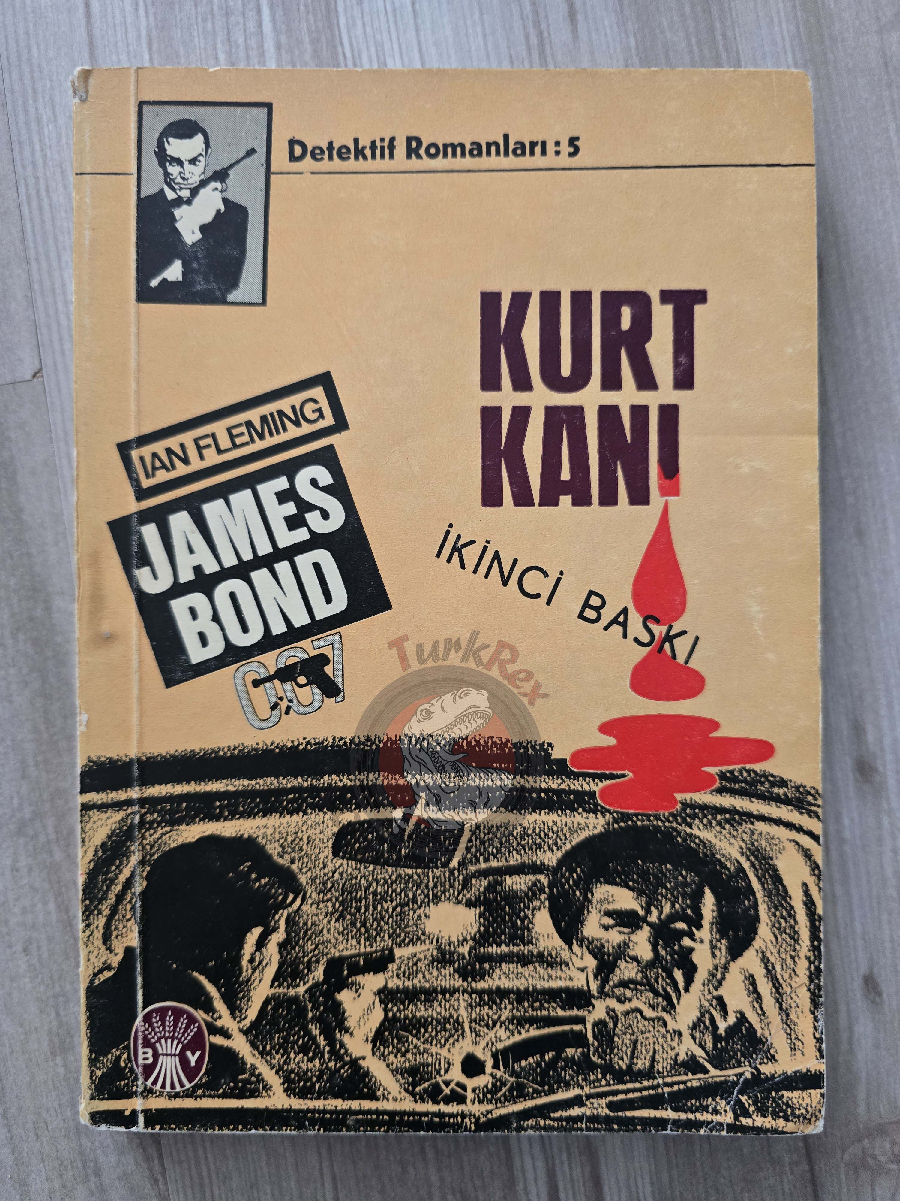 James Bond - On Her Majesty’s Secret Service 1965 Turkish Book Turkey Ian Fleming