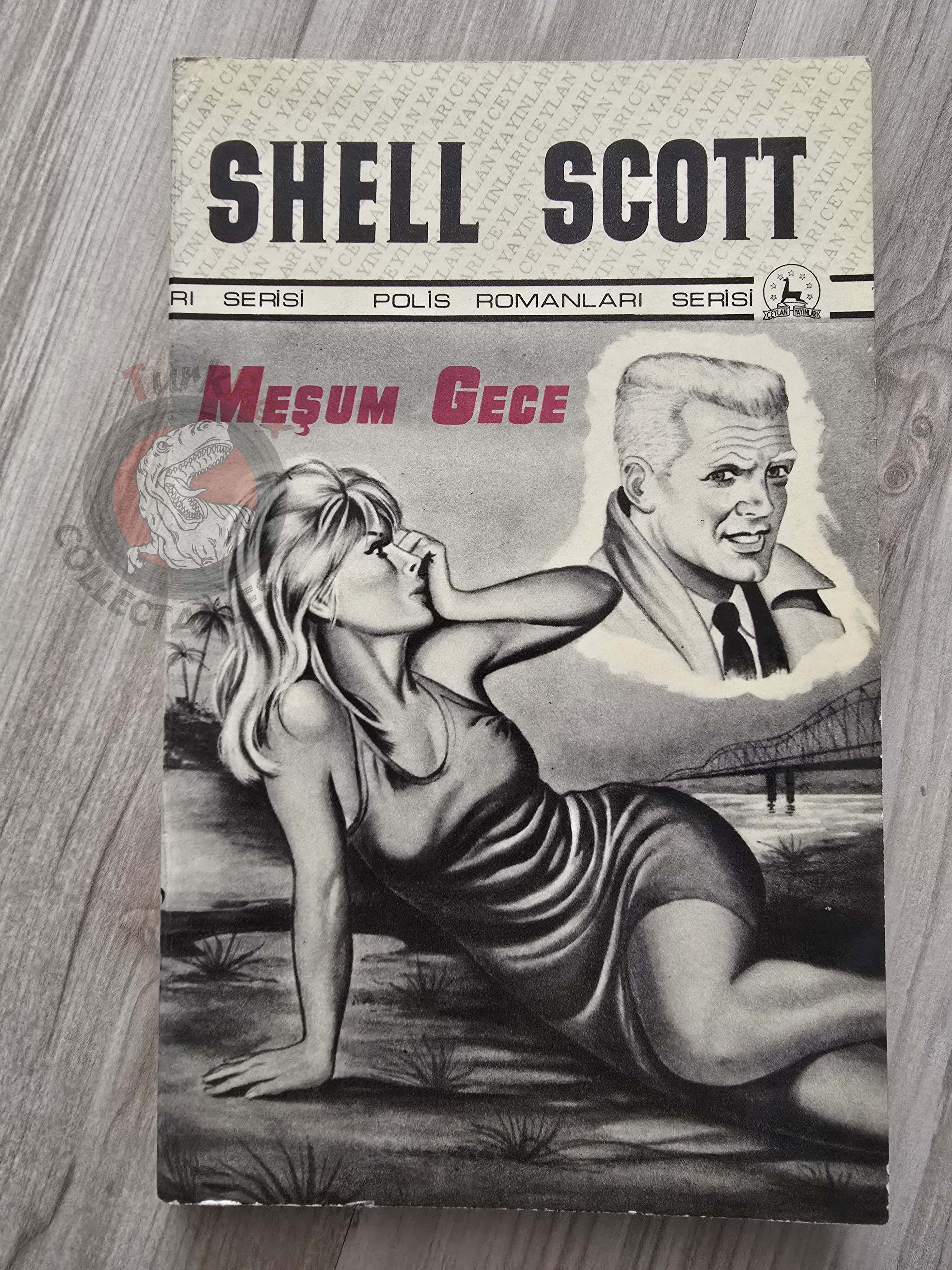 Richard S. Prather – Shell Scott The Cockeyed Corpse 1967 Turkish Book Turkey