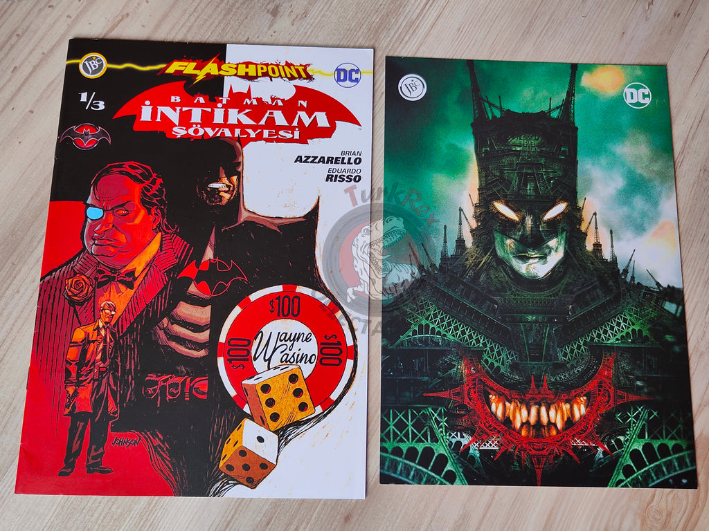 Batman: Flashpoint – Batman: Knight of Vengeance #1 Turkish Comic Turkey