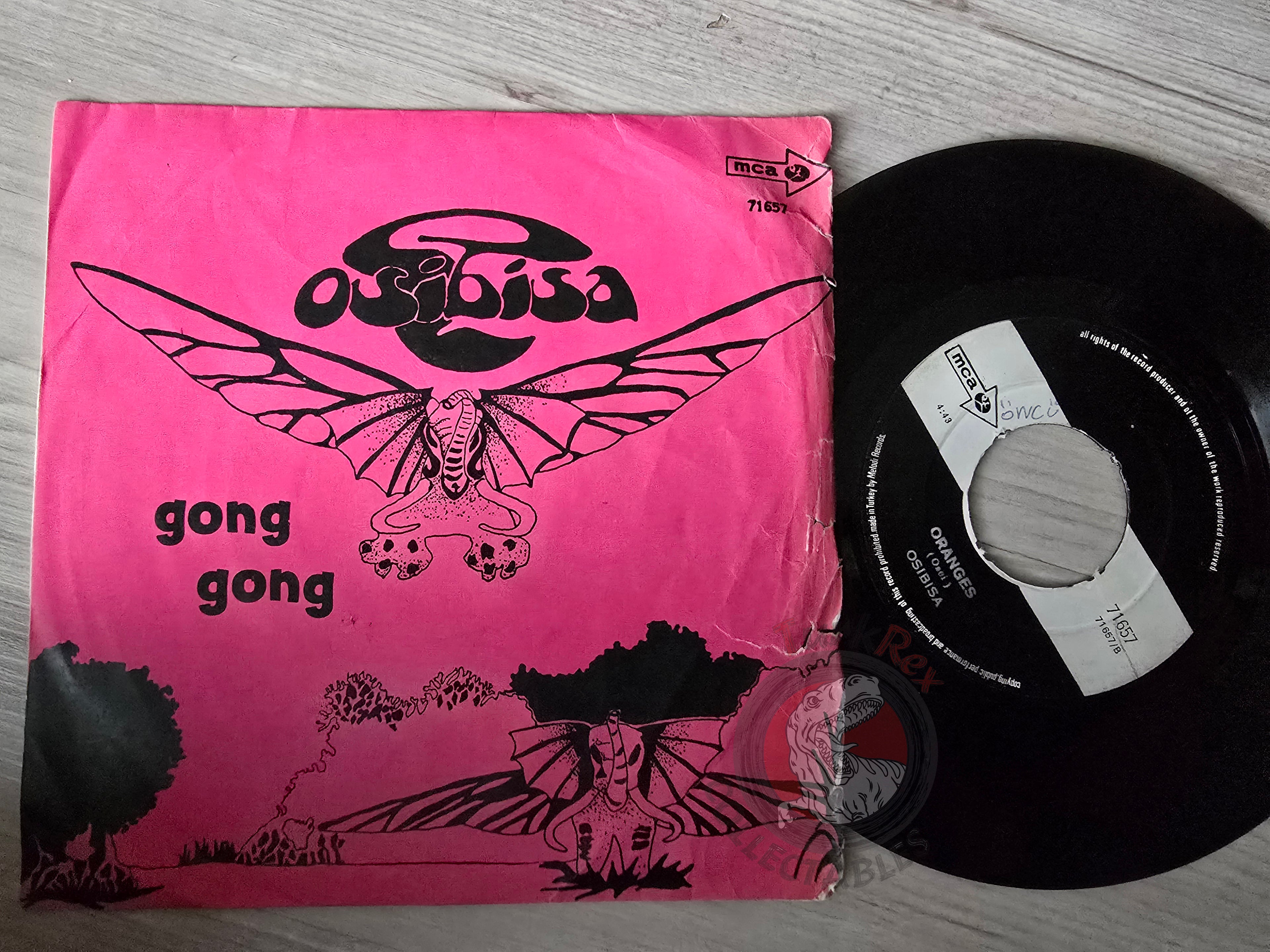 Osibisa – Gong Gong 7" Turkish Pressing Vinyl Turkey Edition