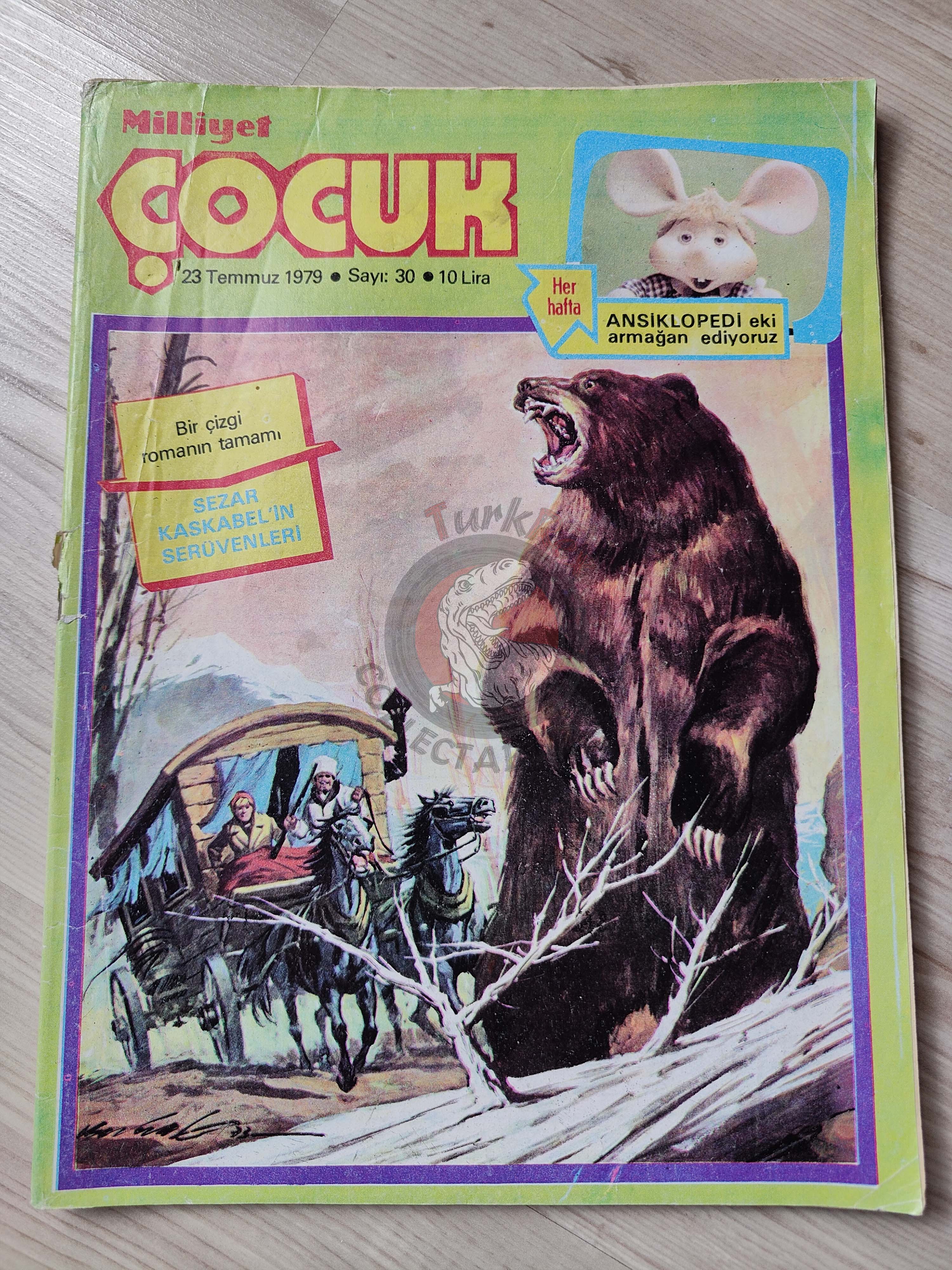 Milliyet Çocuk #30 1979 Turkish Comic Turkey Joyas Literarias Juveniles #104 Jules Verne