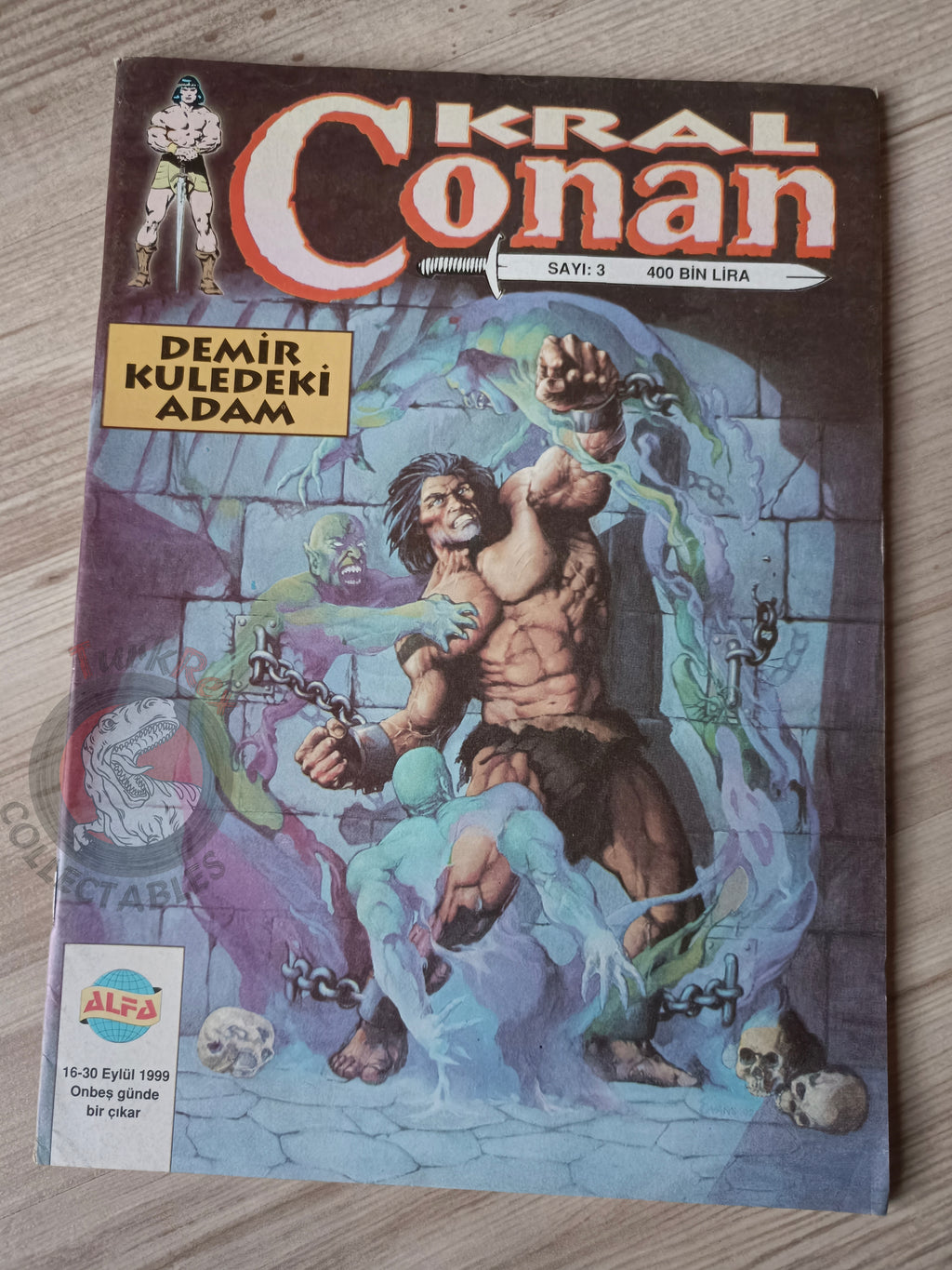 Kral Conan #3 The Savage Sword of #201 #47 Turkish Comic Turkey #201
