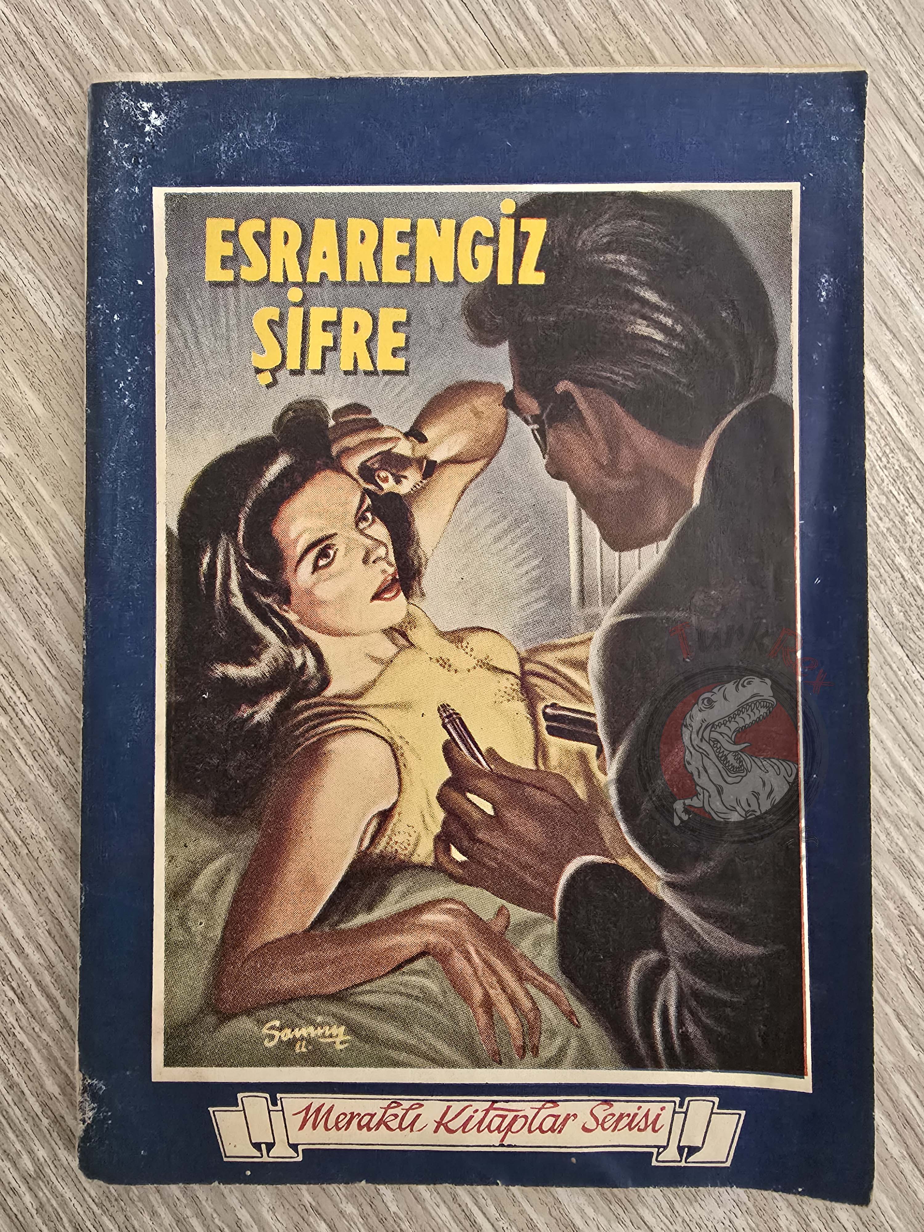 Pierre Boileau – Le Chiffre Mystérieux 1955 1st Turkish Book Turkey