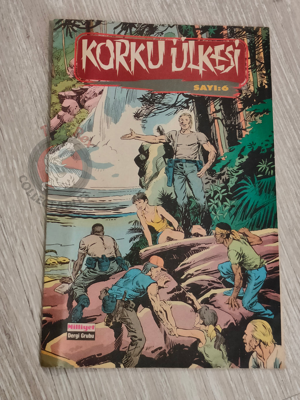 Dreadlands #6 1990s Turkish Edition Comic Turkey Newspaper Giveaway