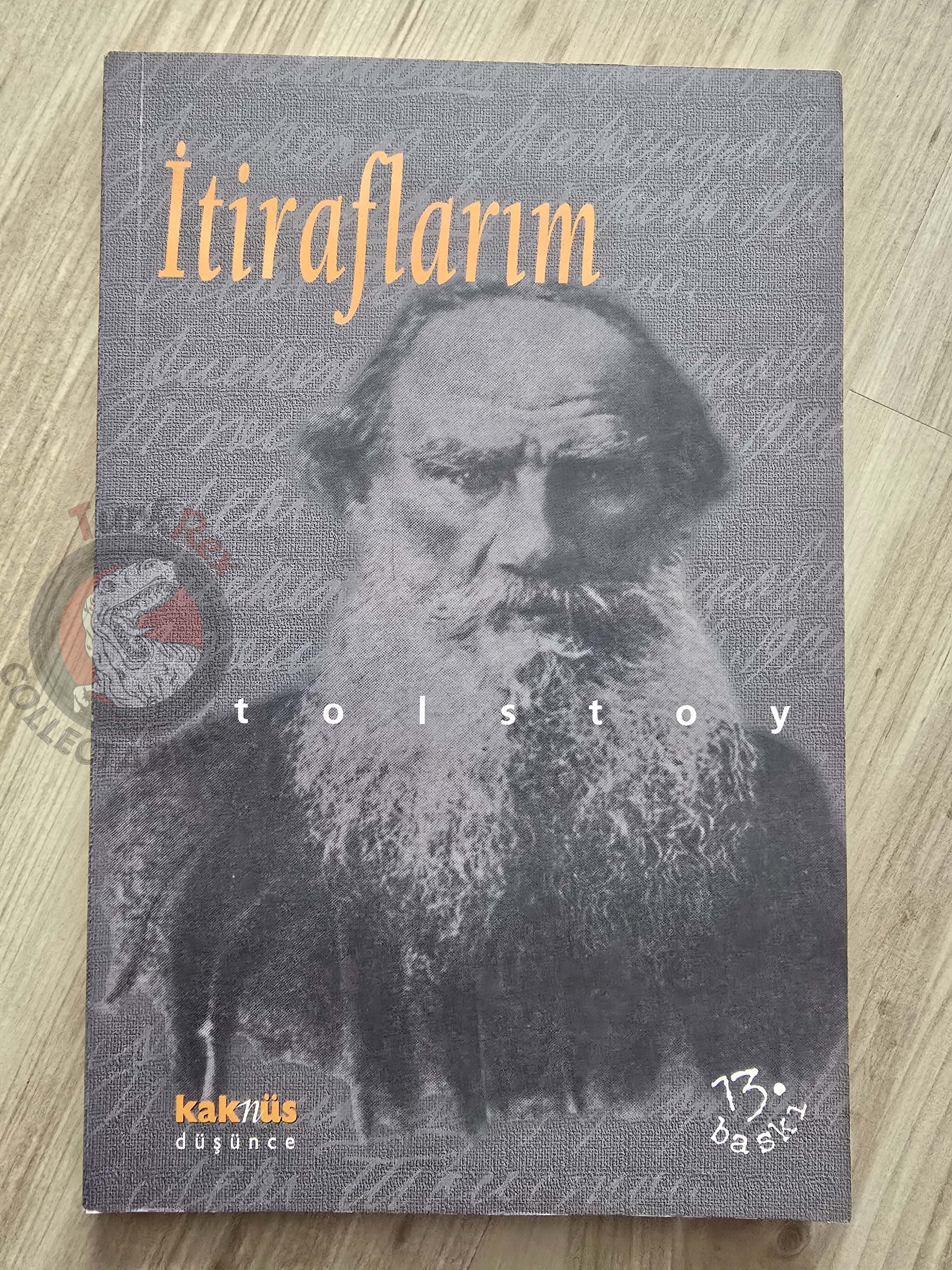Leo Tolstoy – A Confession 2005 Turkish Book Turkey