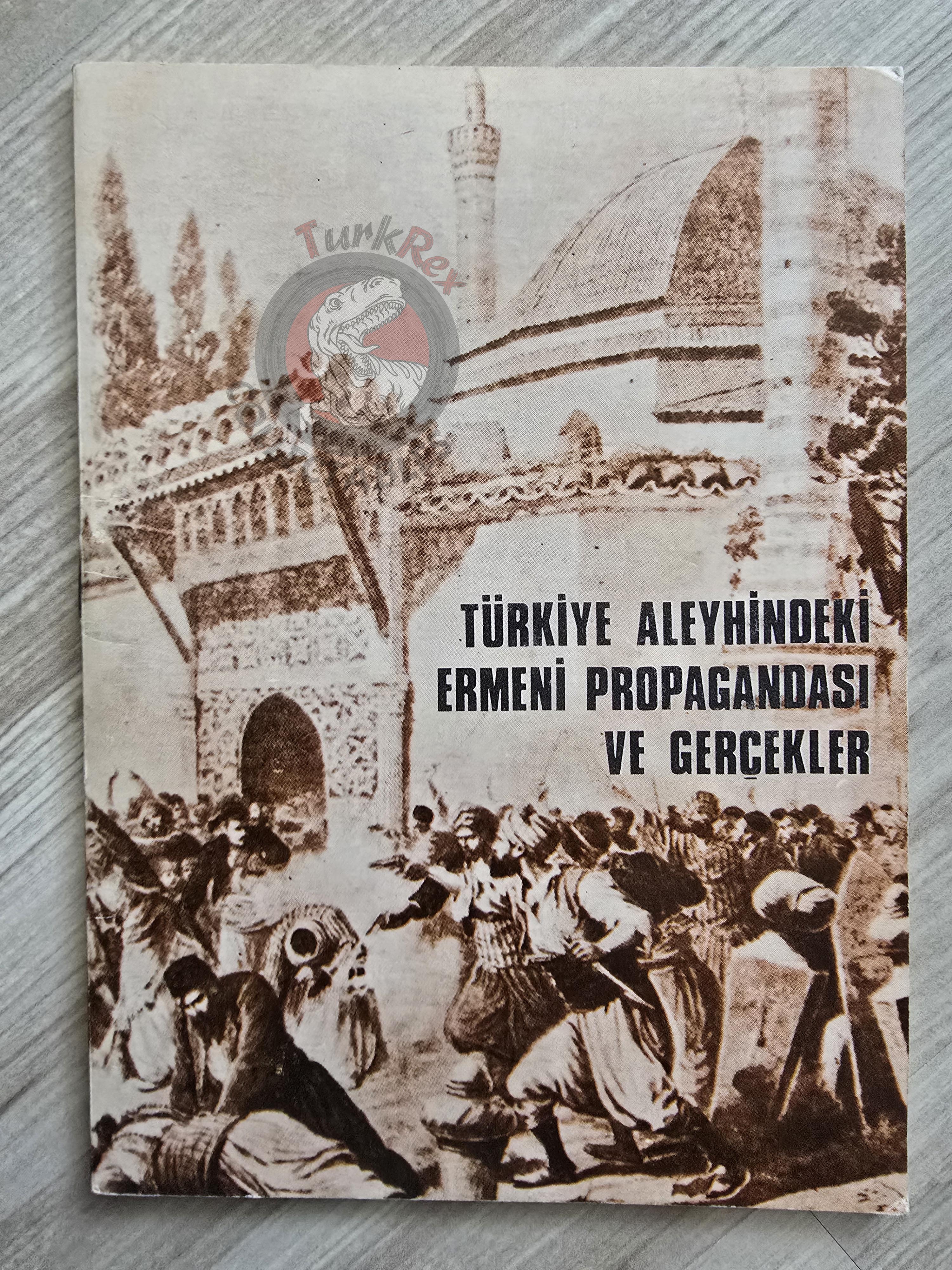 Armenian Propaganda Against Turkey and Truths 1980s Turkish Book Turkey Armenia