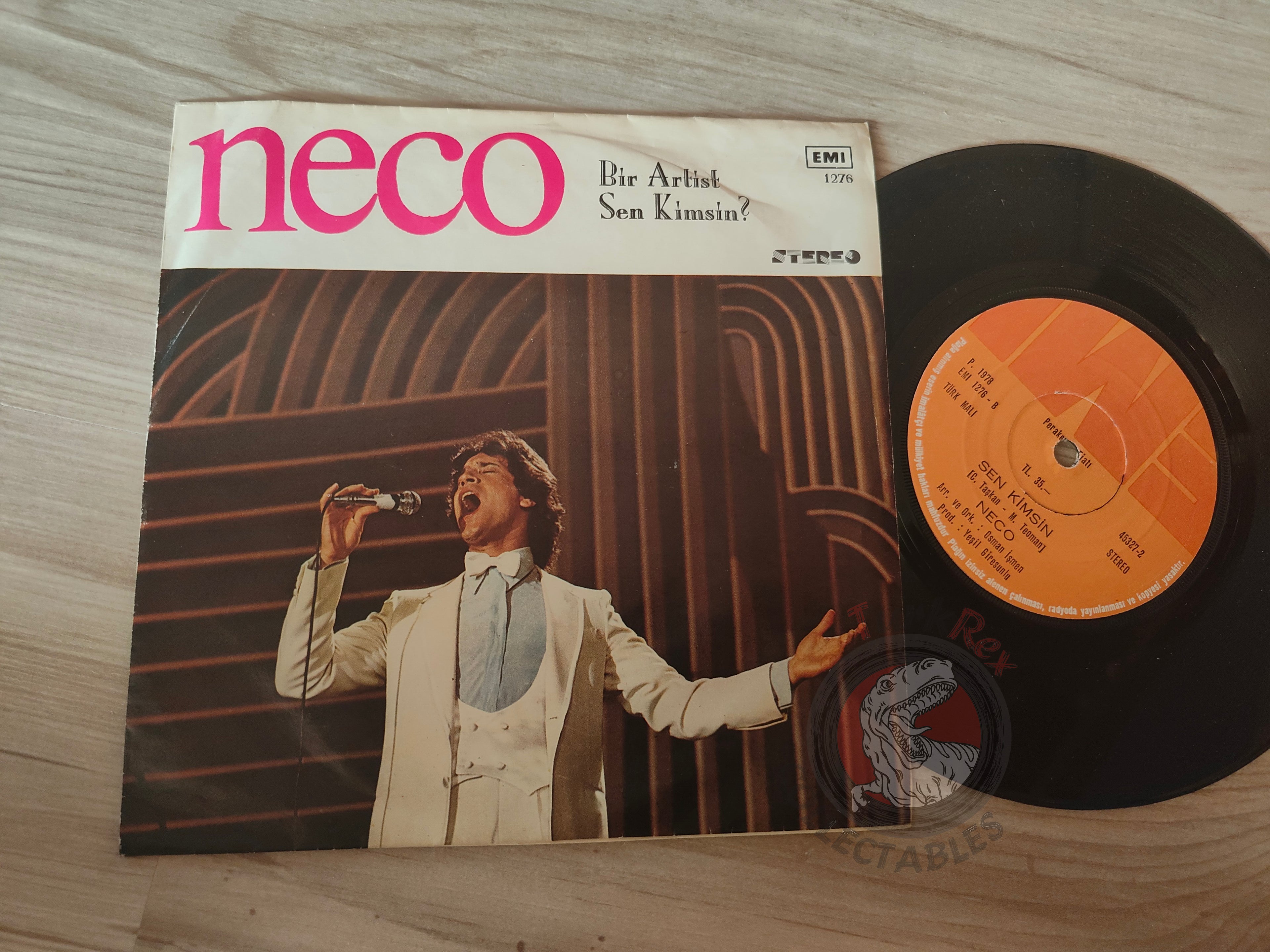 Neco – Bir Artist 7" Turkish Pressing Vinyl Turkey Edition