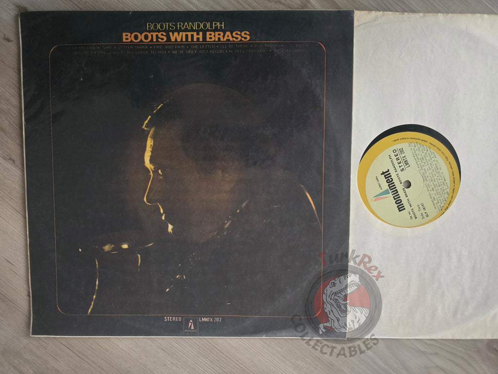Boots Randolph – Boots With Brass Turkish Pressing Vinyl Turkey Edition