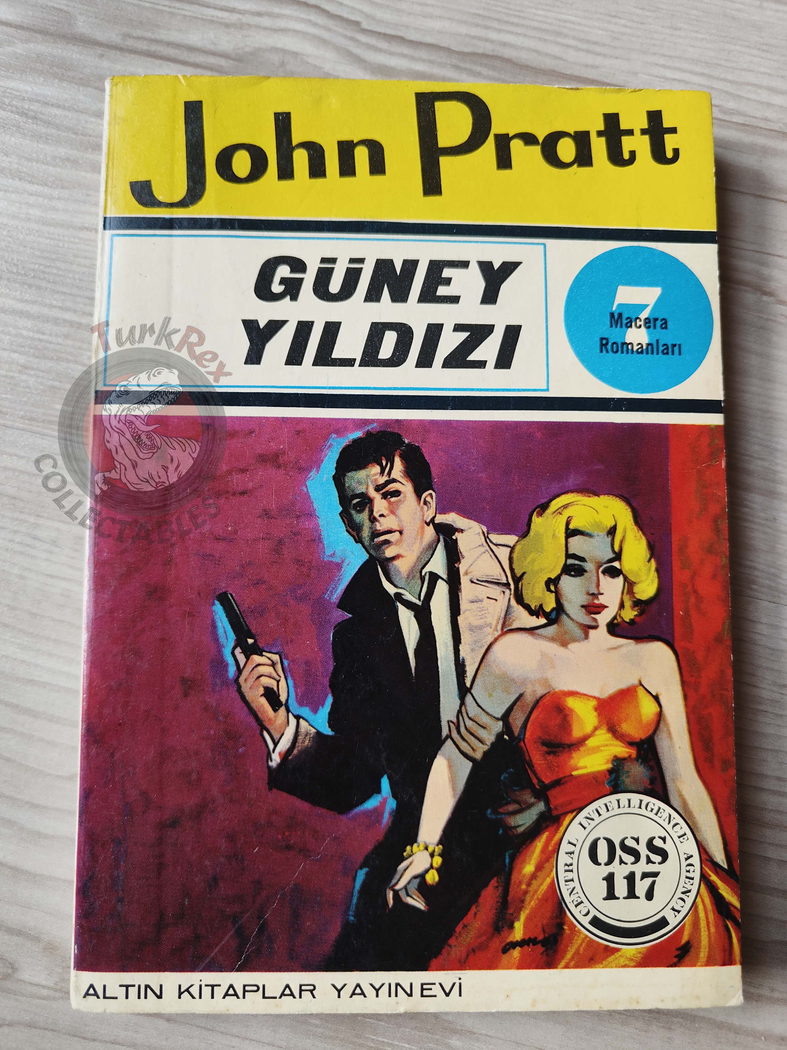 Jean Bruce O.S.S. 117 Mambo à Tokyo 1965 1st Turkish Book Turkey John Pratt