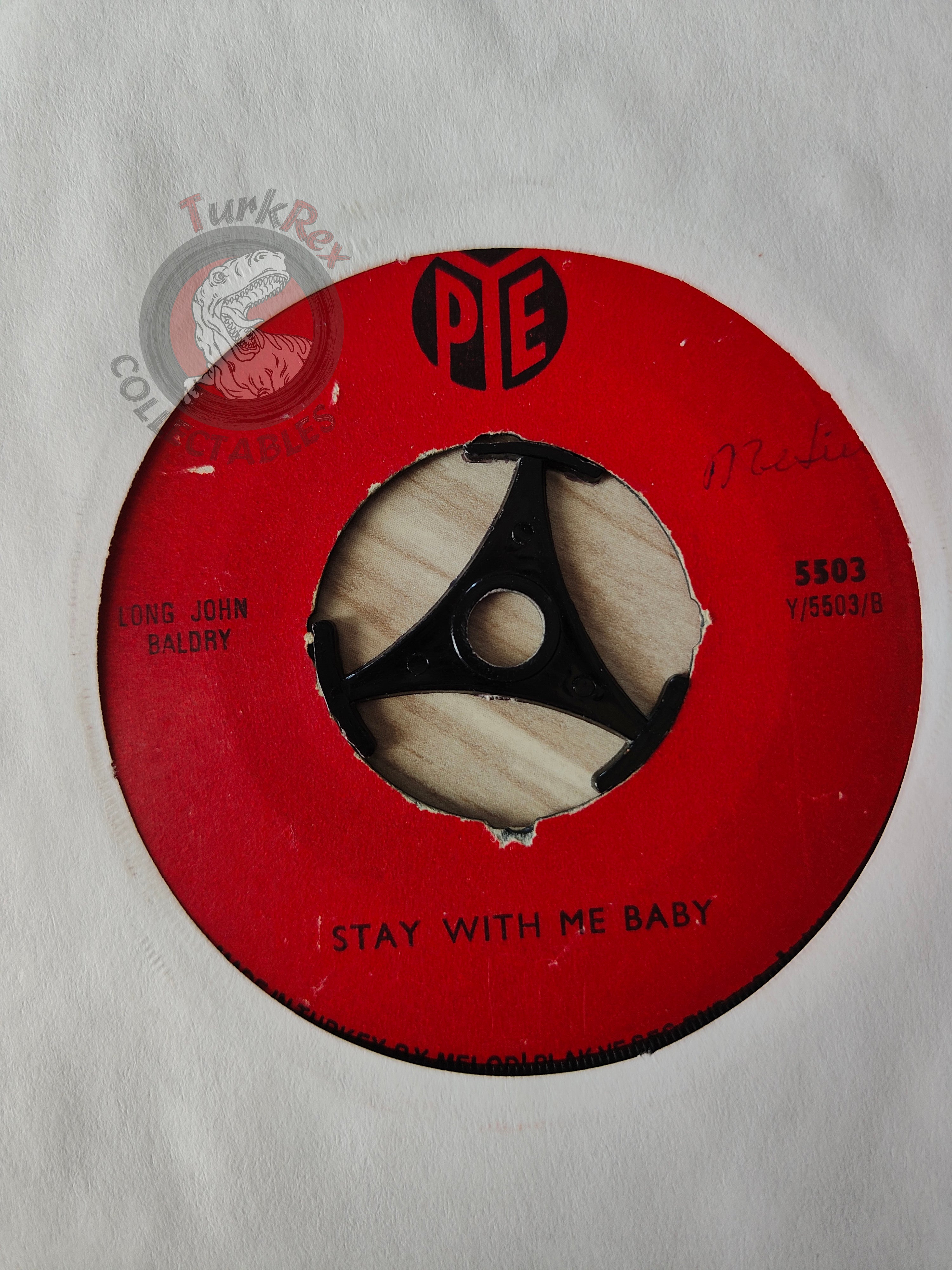 Long John Baldry – Let The Heartaches Begin 7" Turkish Pressing Vinyl Turkey Edition