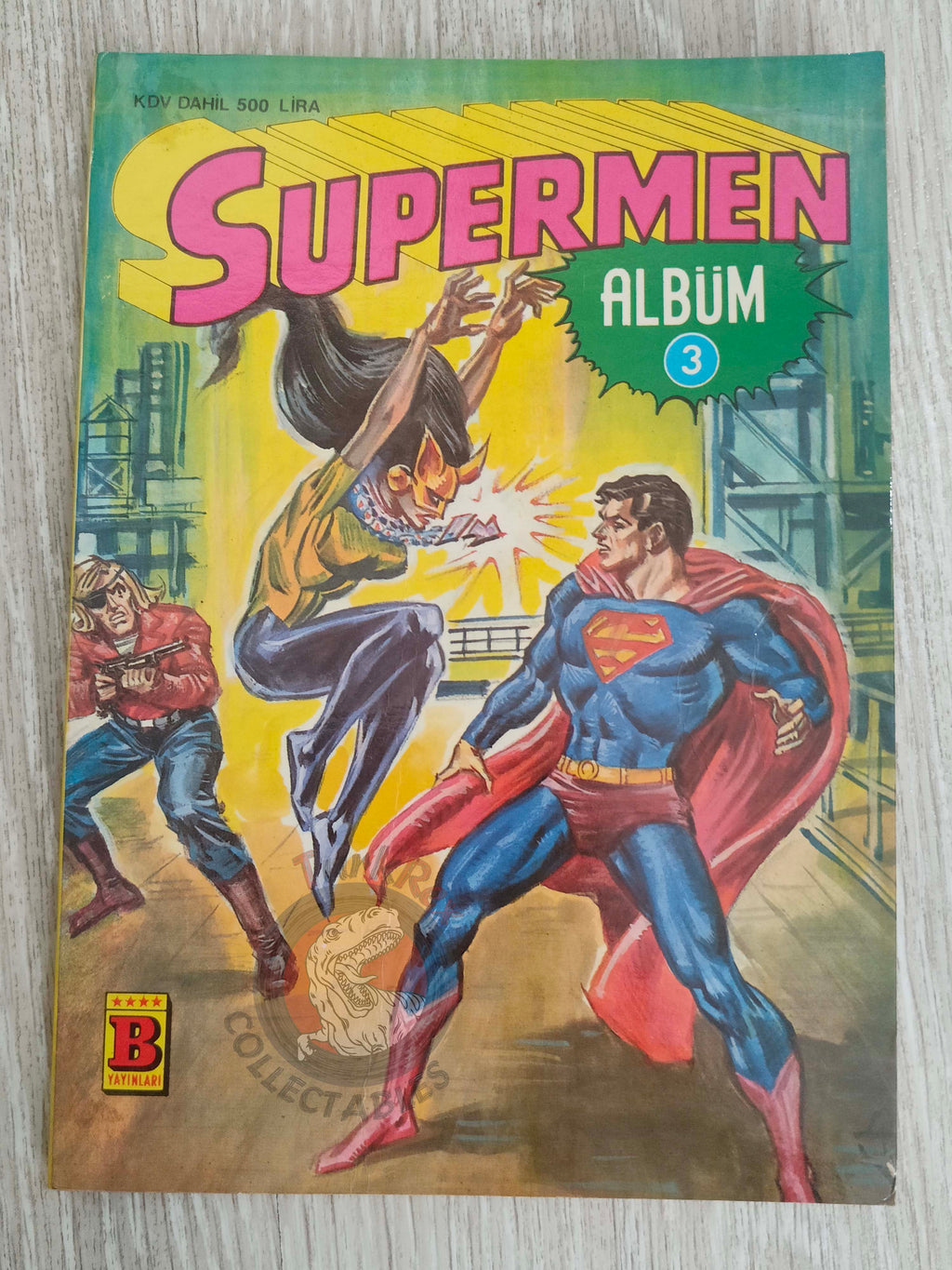 Superman Album #3 Turkish Comic Turkey Justice League of America #171 #172
