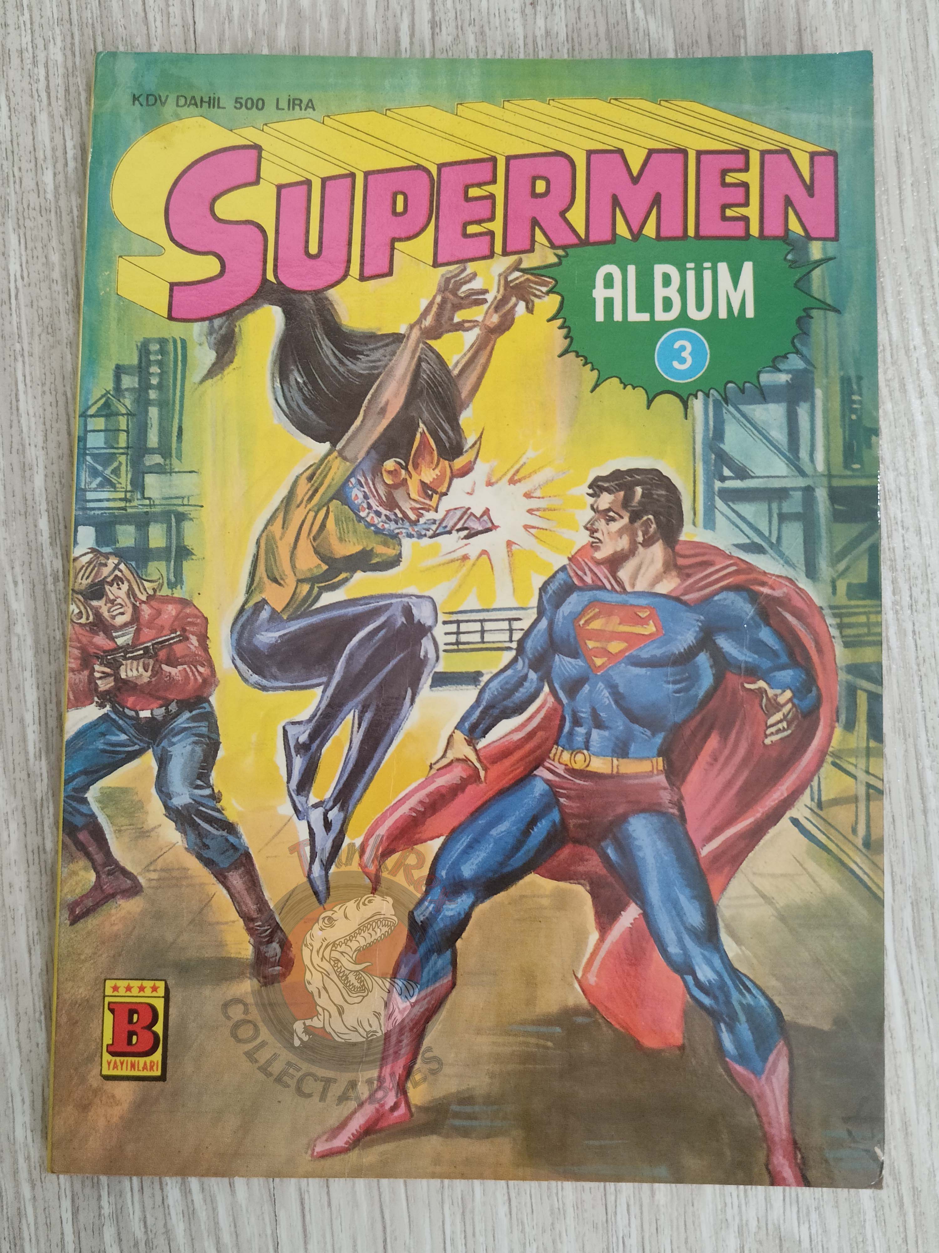 Superman Album #3 Turkish Comic Turkey Justice League of America #171 #172