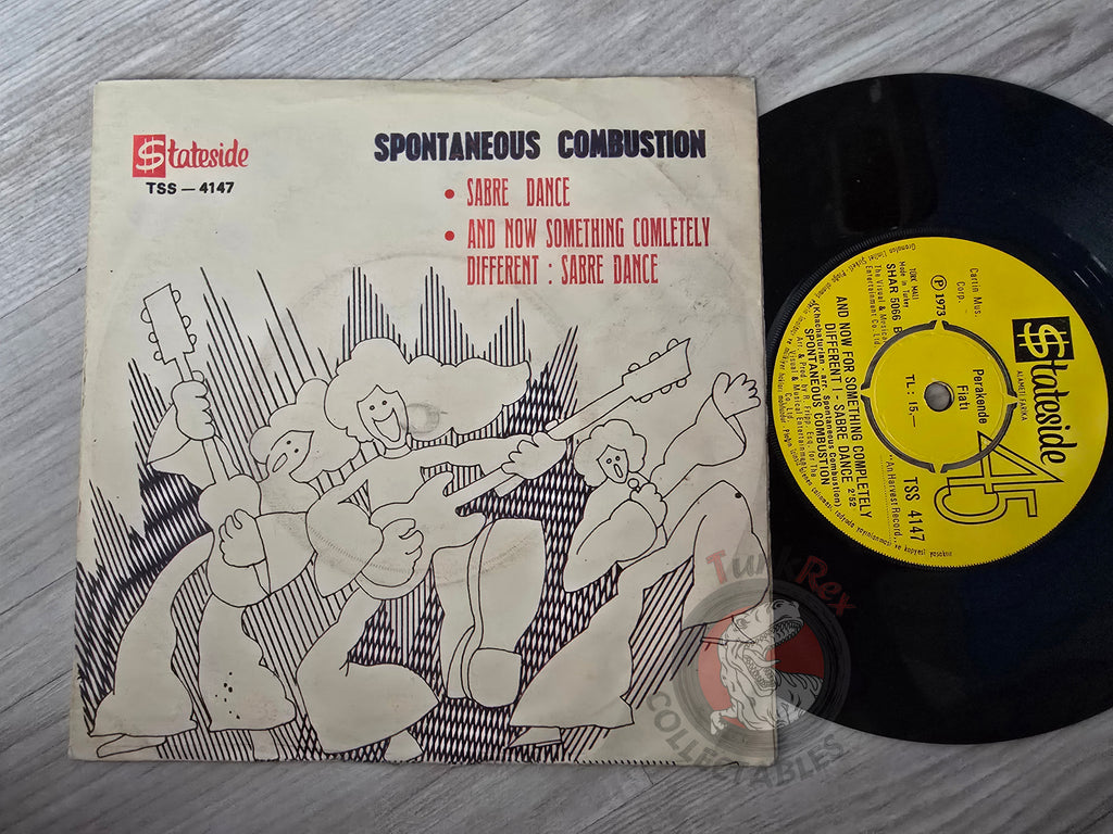 Spontaneous Combustion – Sabre Dance 7" Turkish Pressing Vinyl Turkey Edition
