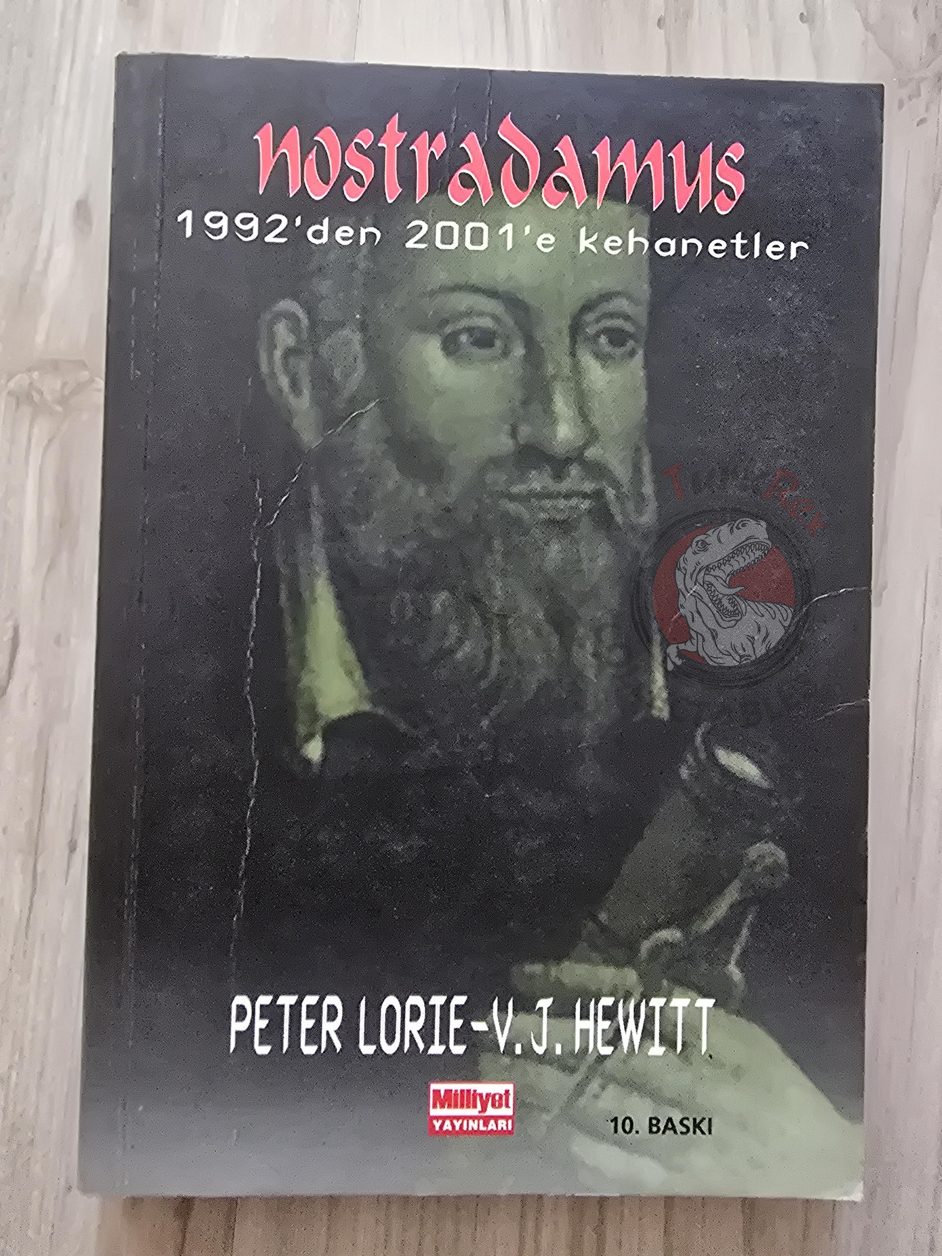 Peter Lorie – Nostradamus The End Of The Millennium 2001 Turkish Book Turkey