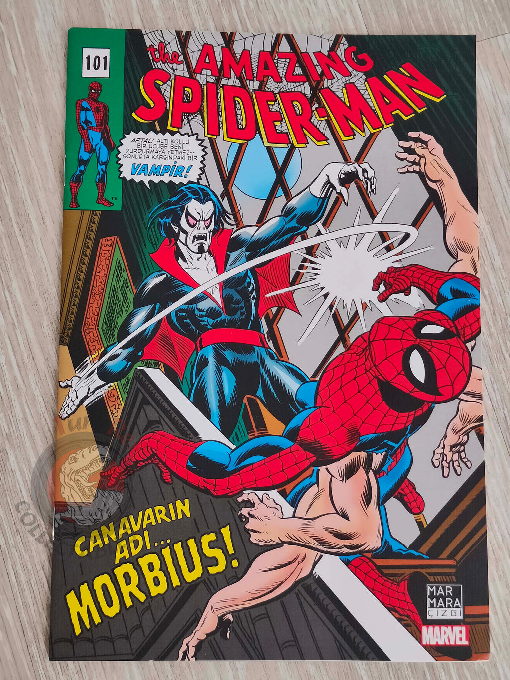 The Amazing Spider-Man #101 2022 Turkish Comic Turkey Morbius 1st App